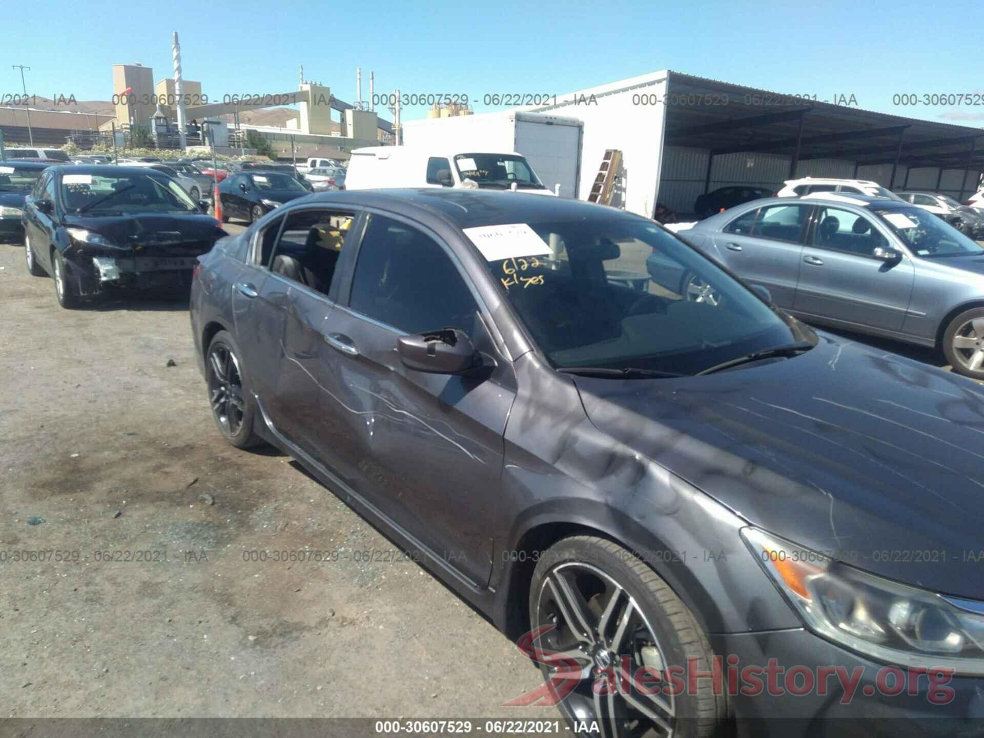 1HGCR2F5XGA141035 2016 HONDA ACCORD SEDAN