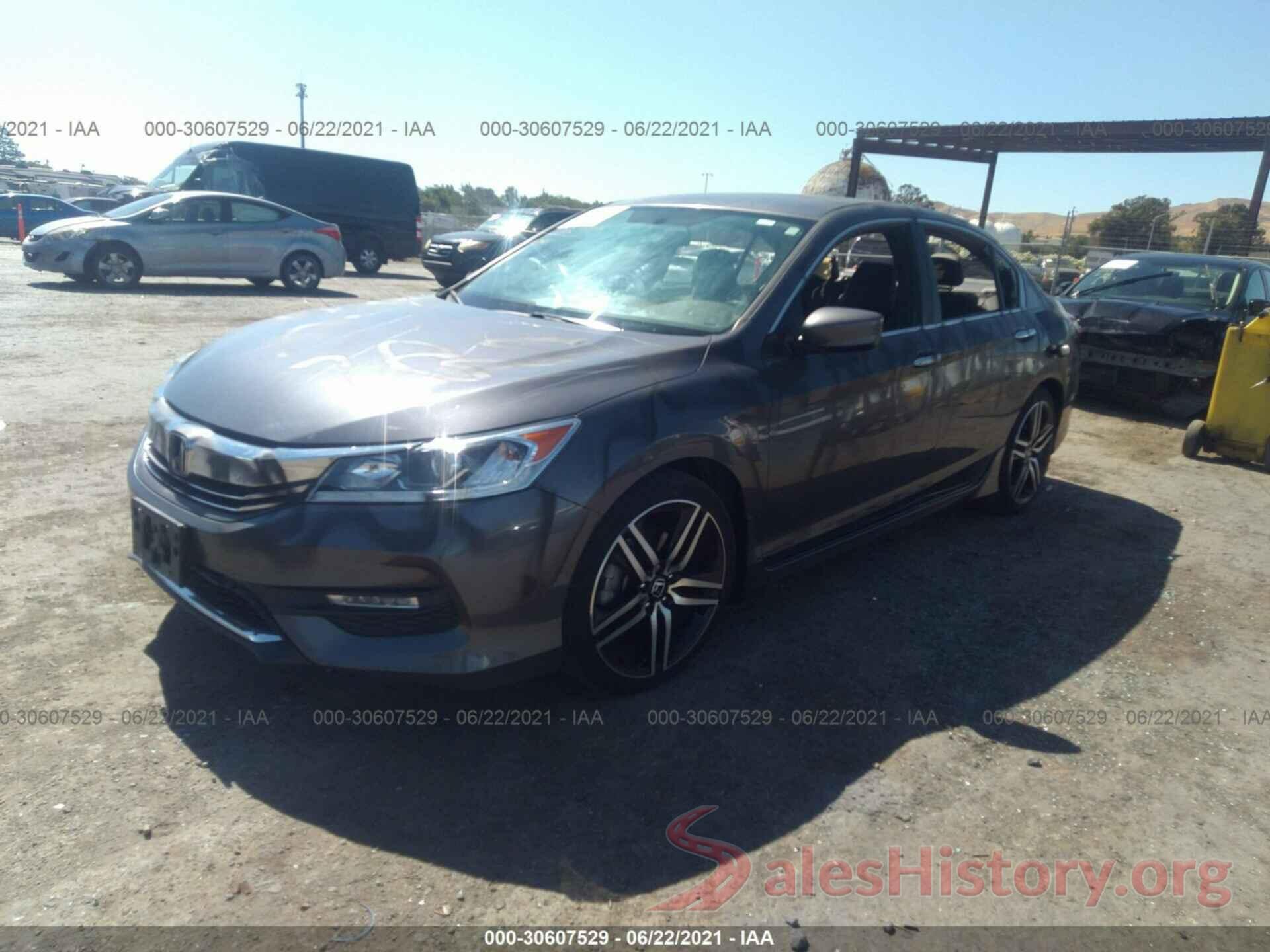 1HGCR2F5XGA141035 2016 HONDA ACCORD SEDAN