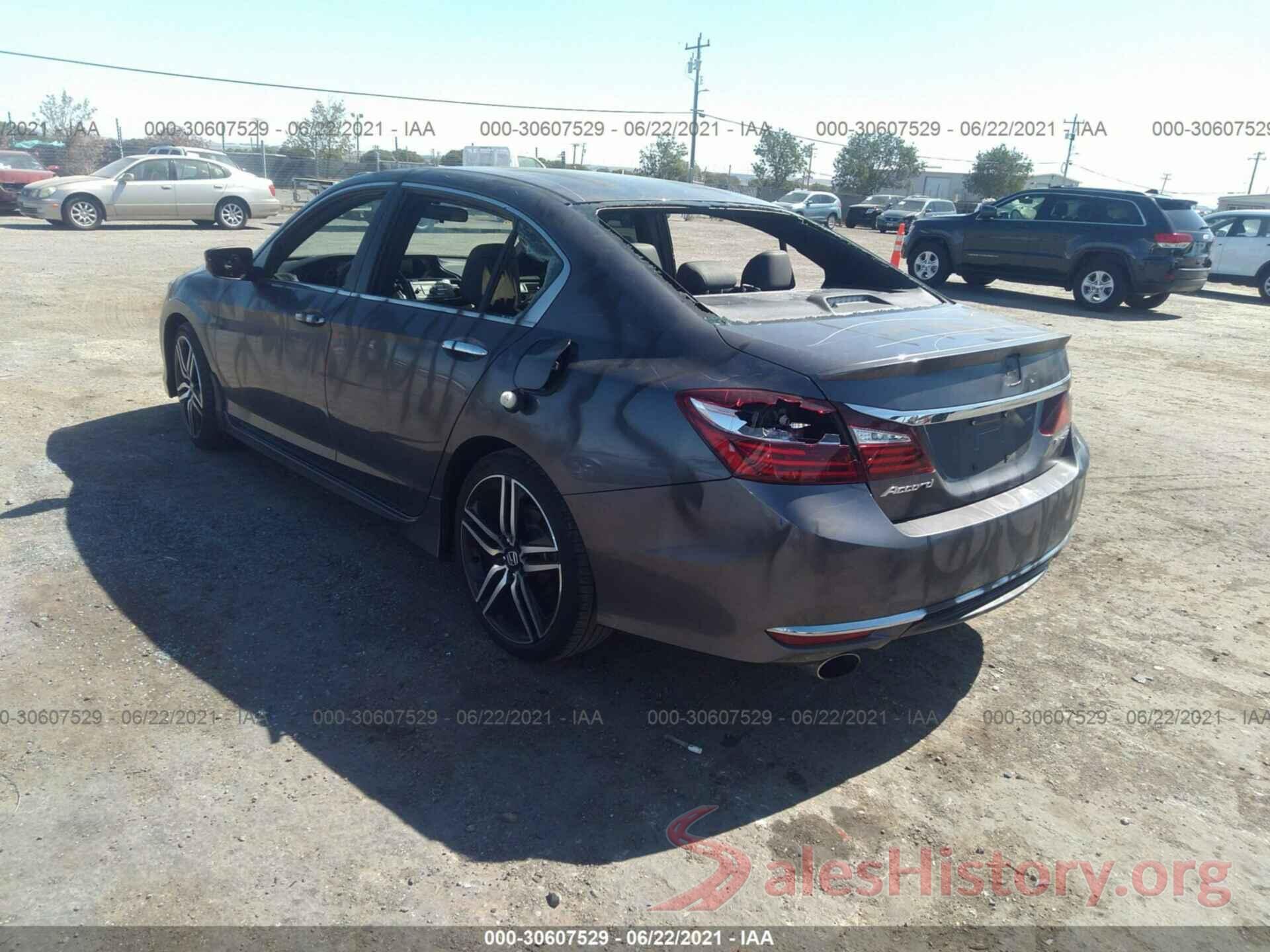 1HGCR2F5XGA141035 2016 HONDA ACCORD SEDAN