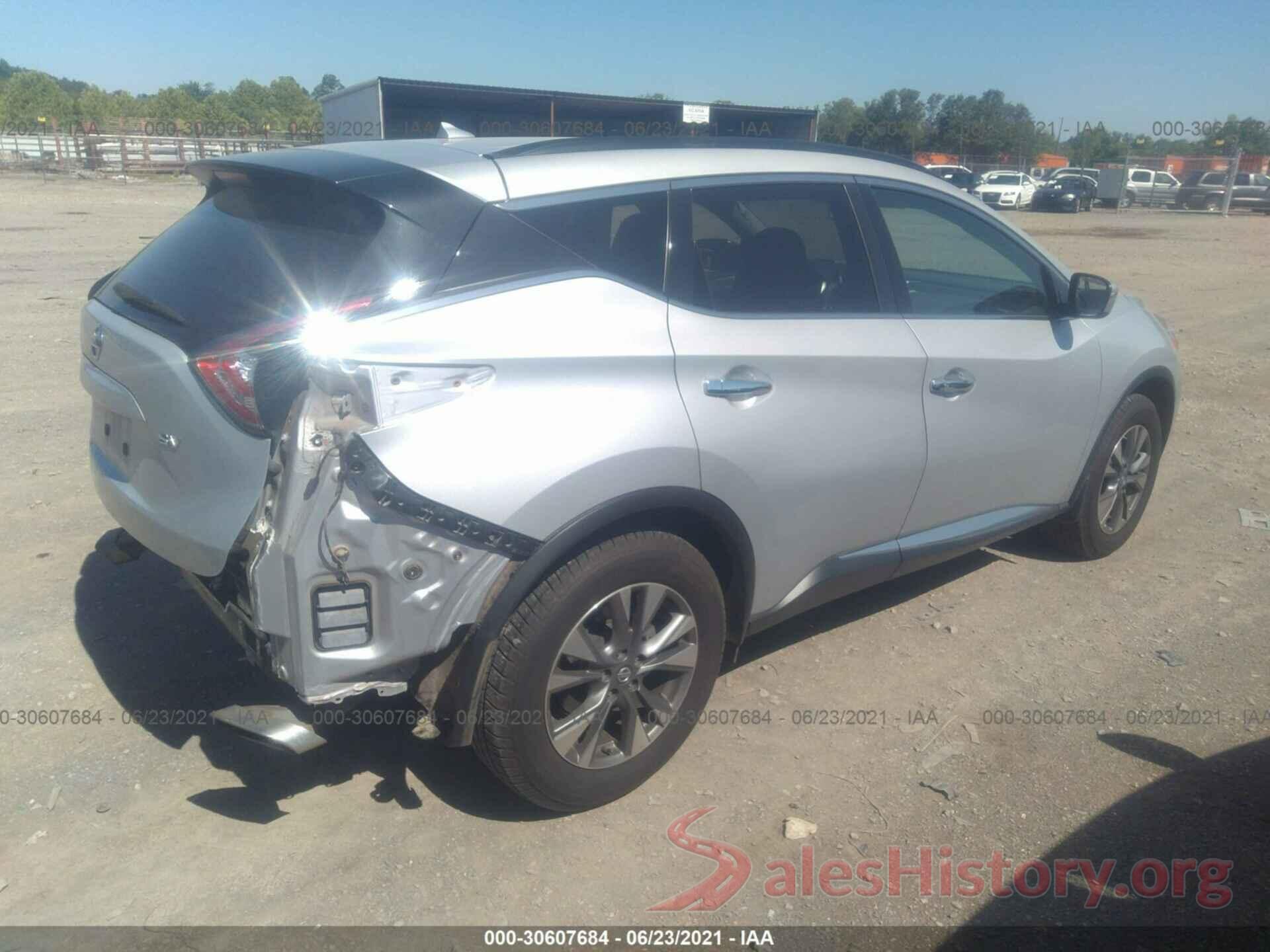 5N1AZ2MG9GN126265 2016 NISSAN MURANO