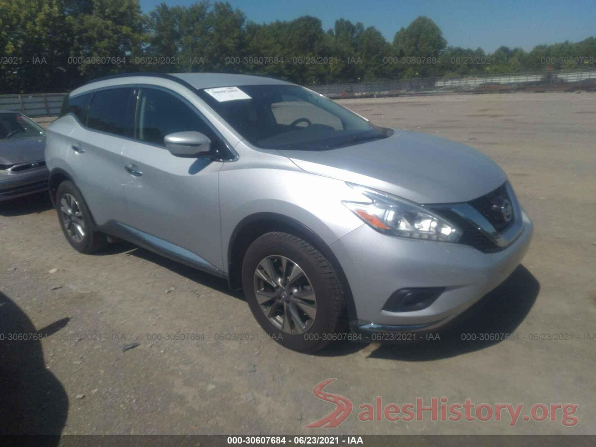 5N1AZ2MG9GN126265 2016 NISSAN MURANO