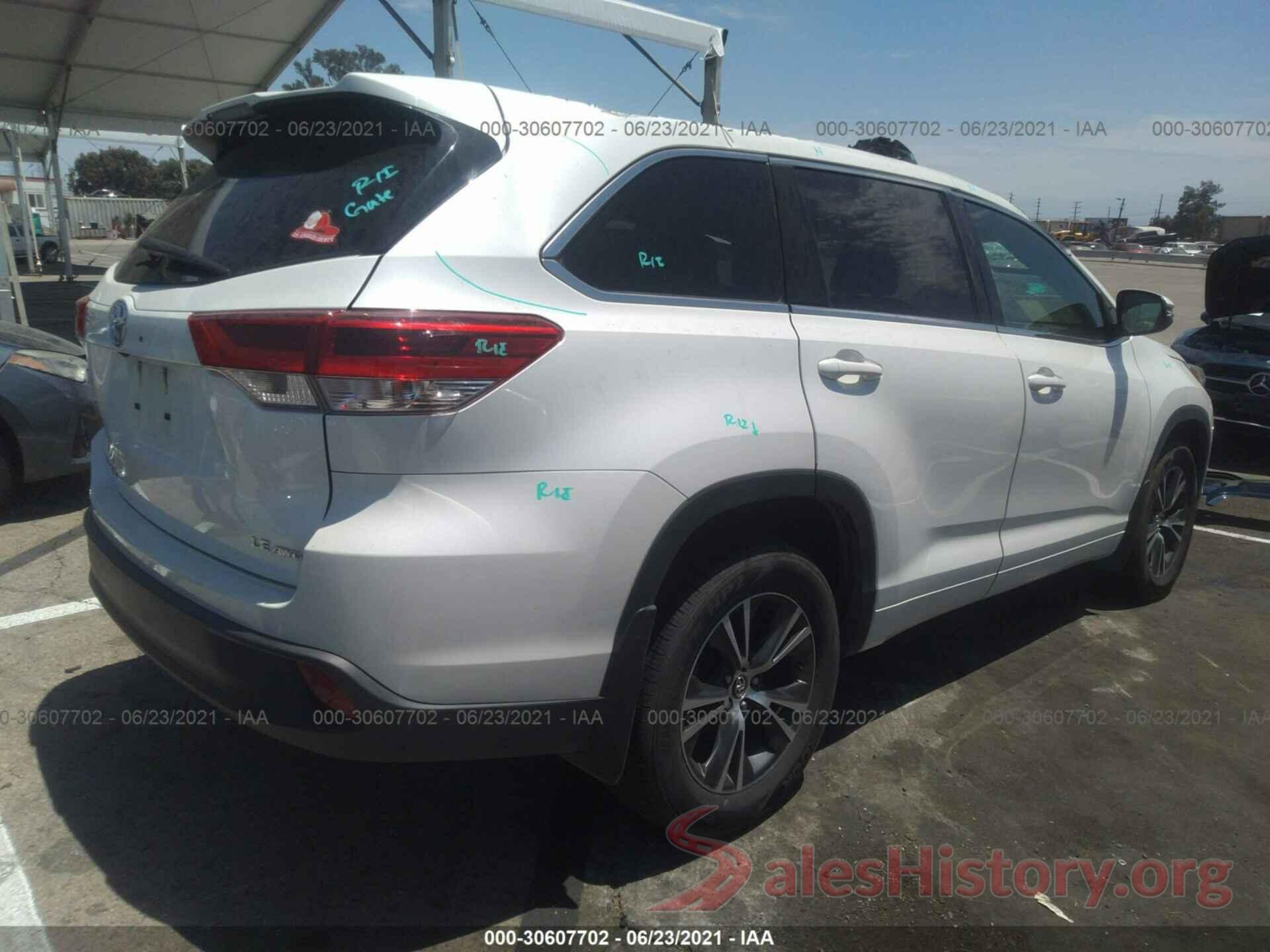 5TDBZRFH5JS822002 2018 TOYOTA HIGHLANDER