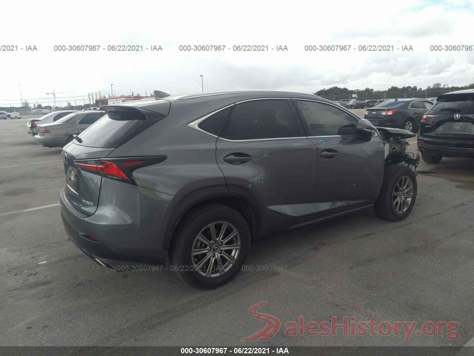 JTJAARBZ0L2165196 2020 LEXUS NX