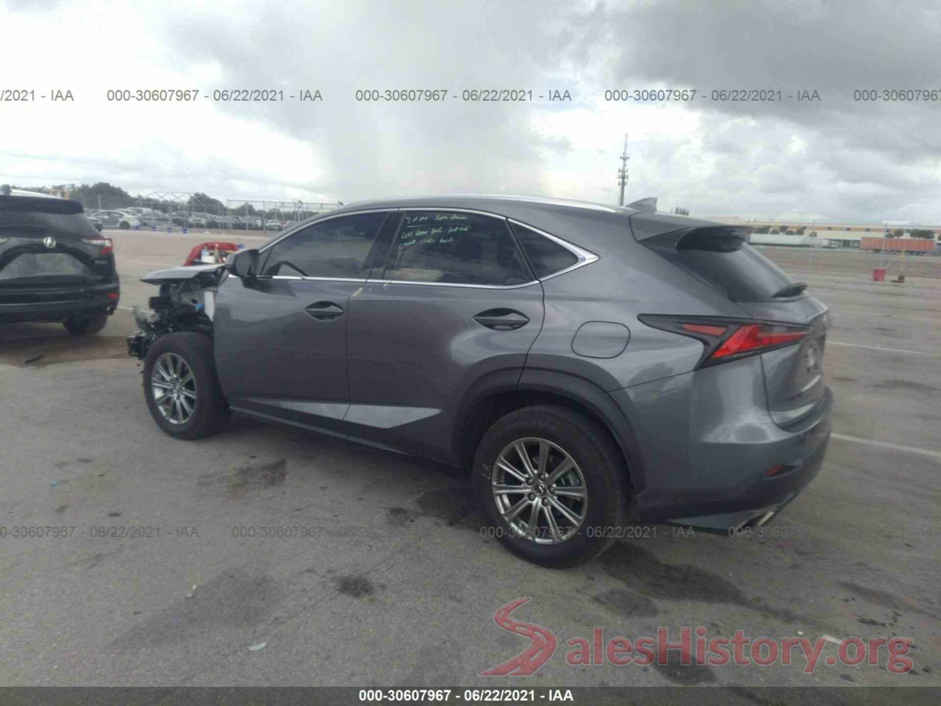 JTJAARBZ0L2165196 2020 LEXUS NX