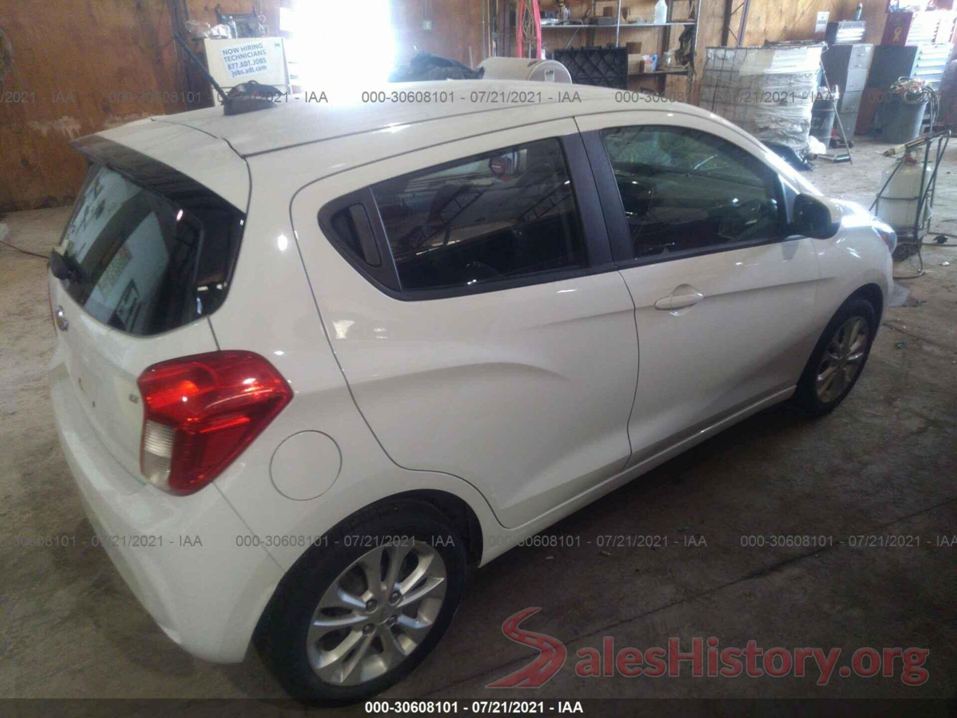 KL8CD6SA6KC707916 2019 CHEVROLET SPARK