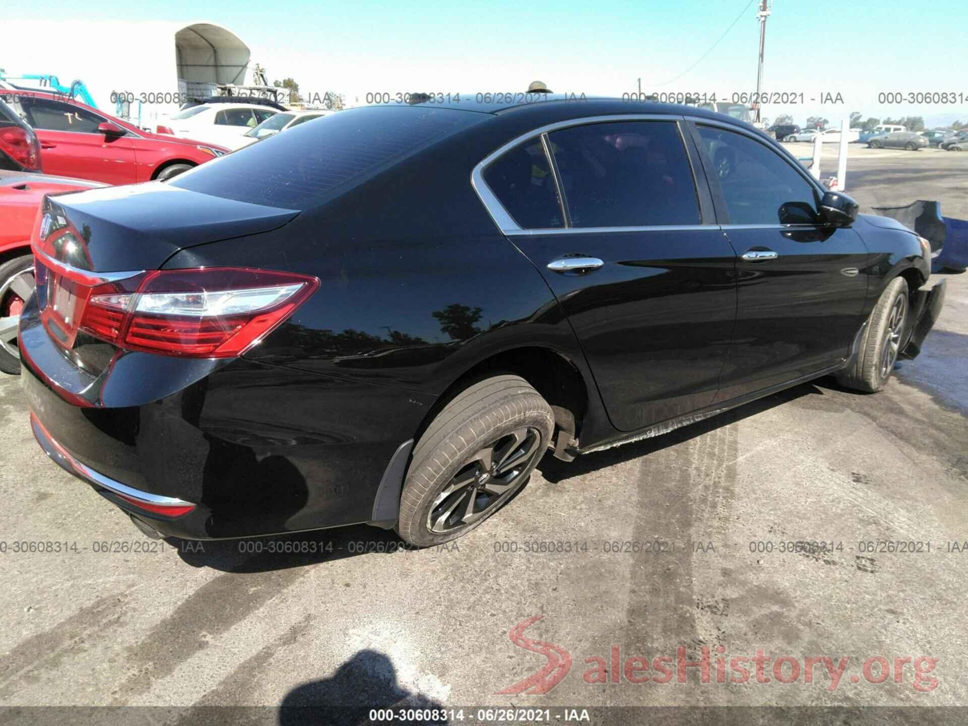 1HGCR2F73GA220550 2016 HONDA ACCORD SEDAN