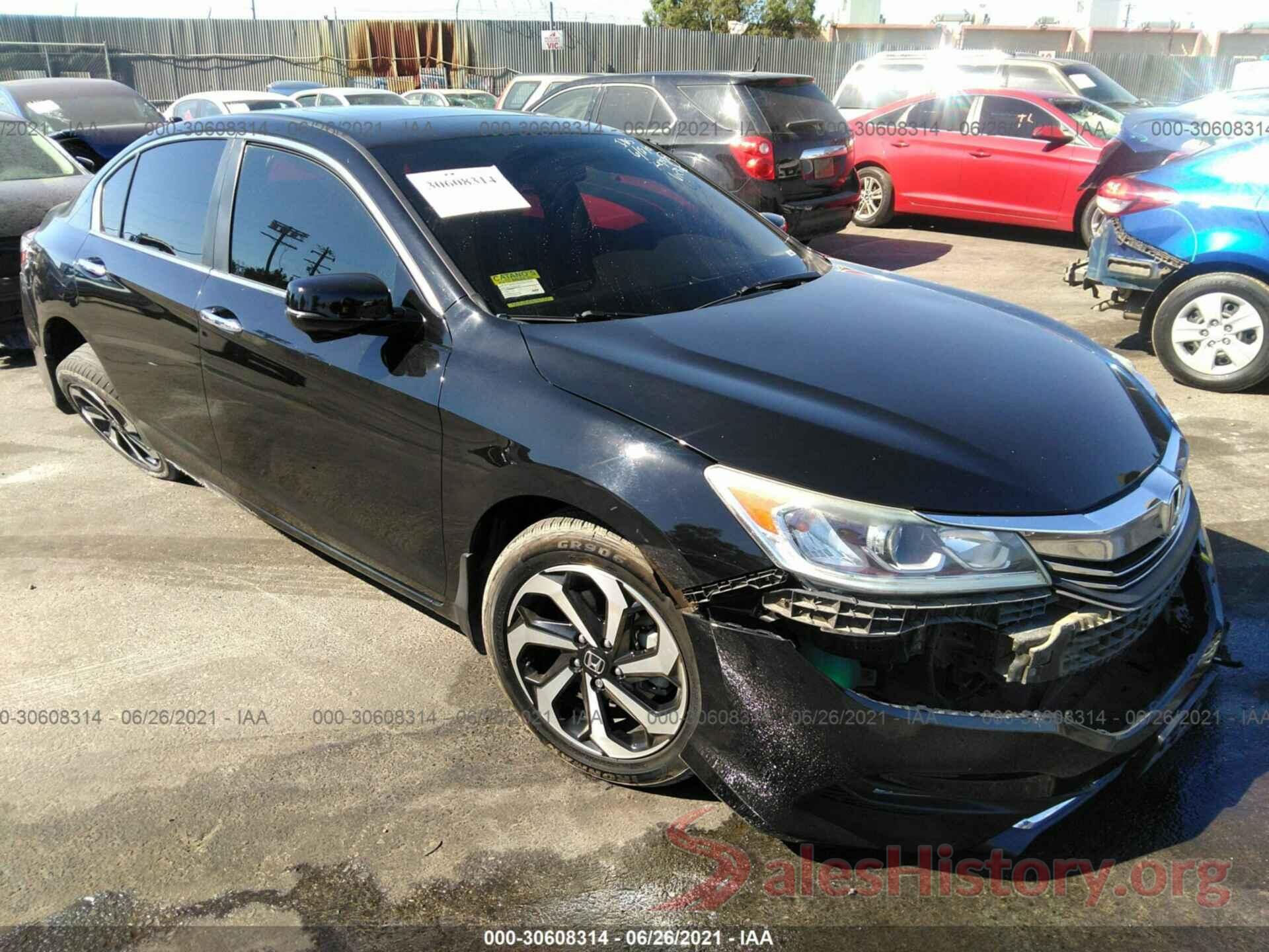 1HGCR2F73GA220550 2016 HONDA ACCORD SEDAN