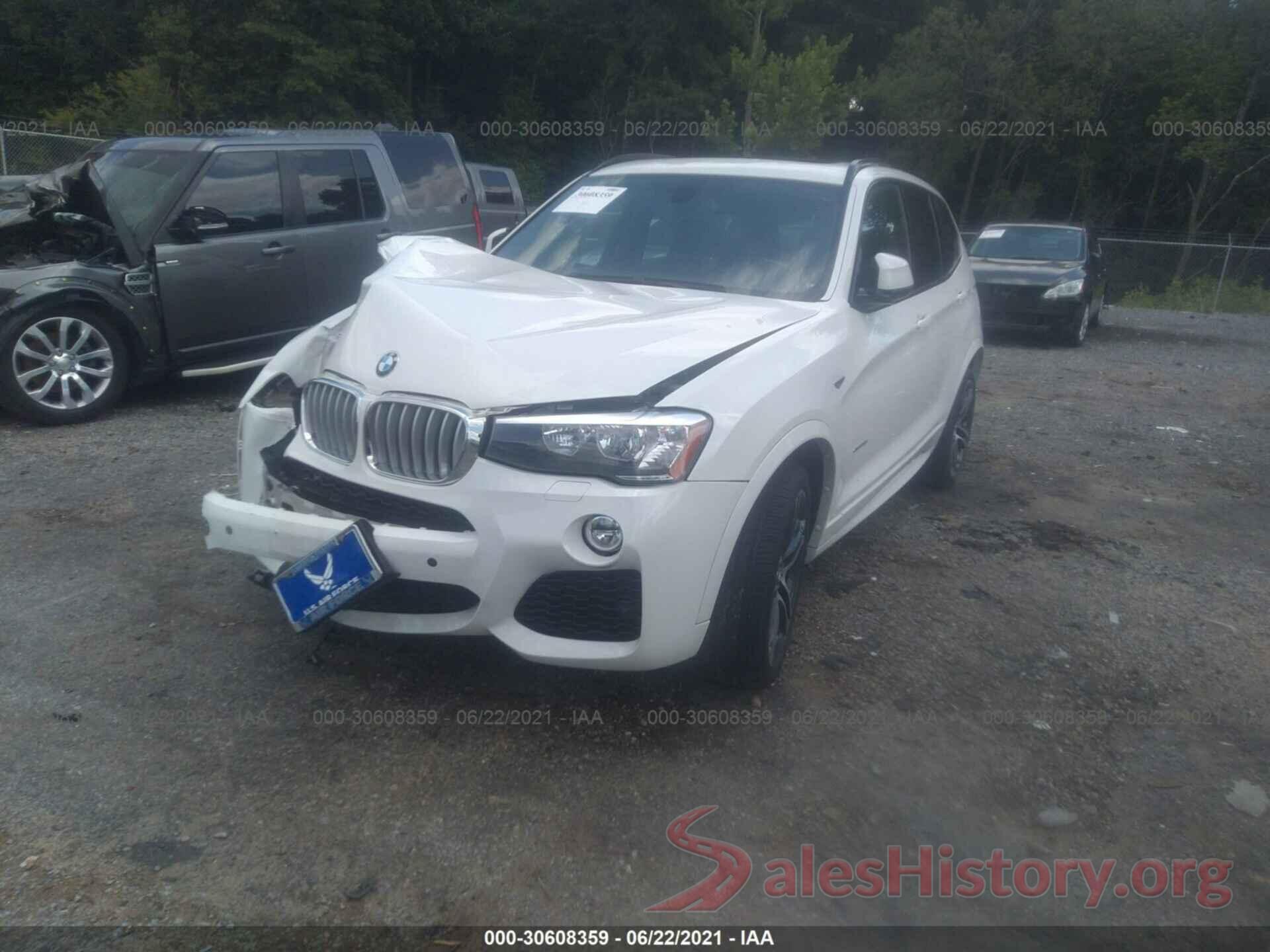 5UXWZ7C35H0V93900 2017 BMW X3