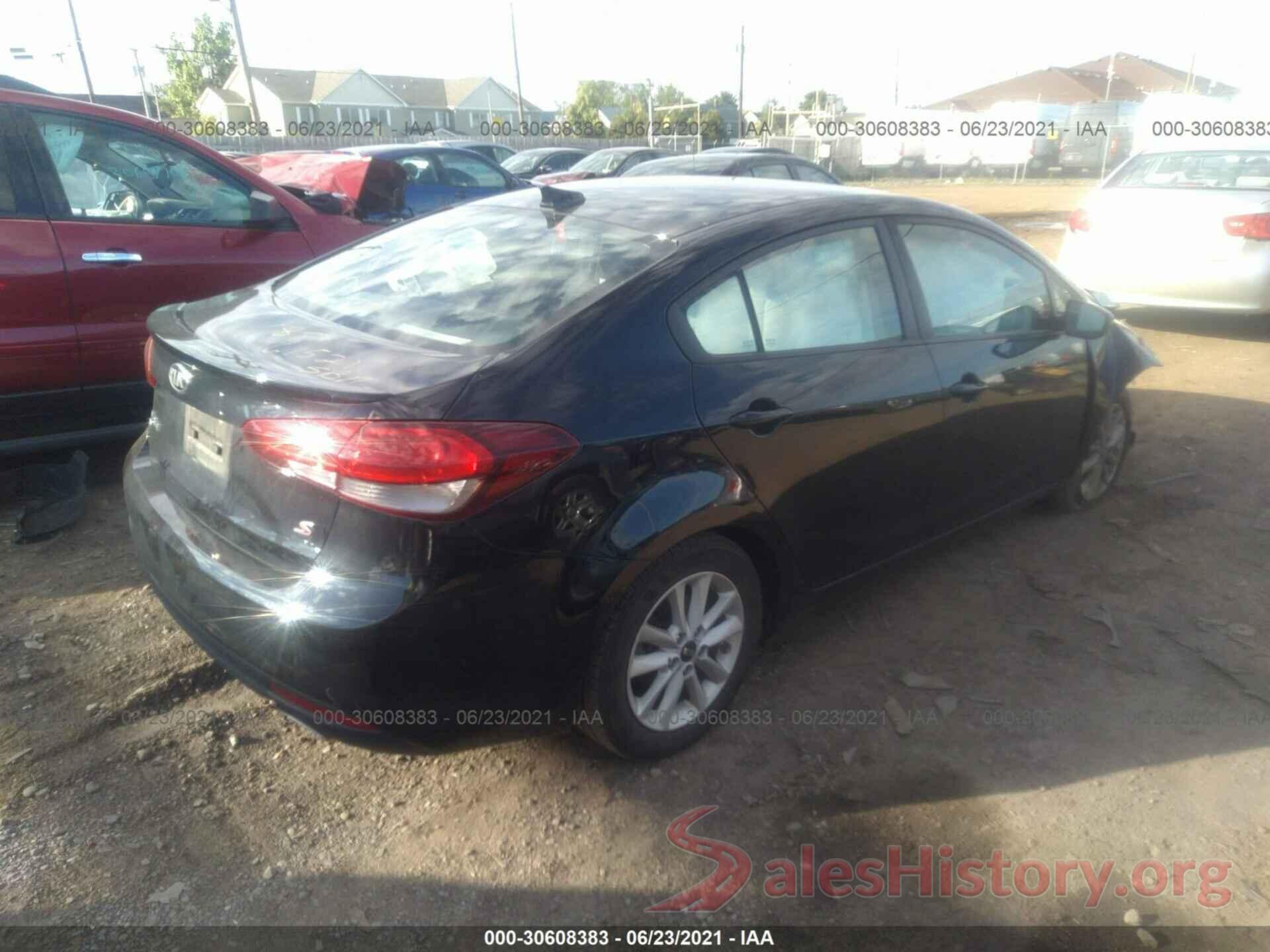 3KPFL4A7XHE117821 2017 KIA FORTE