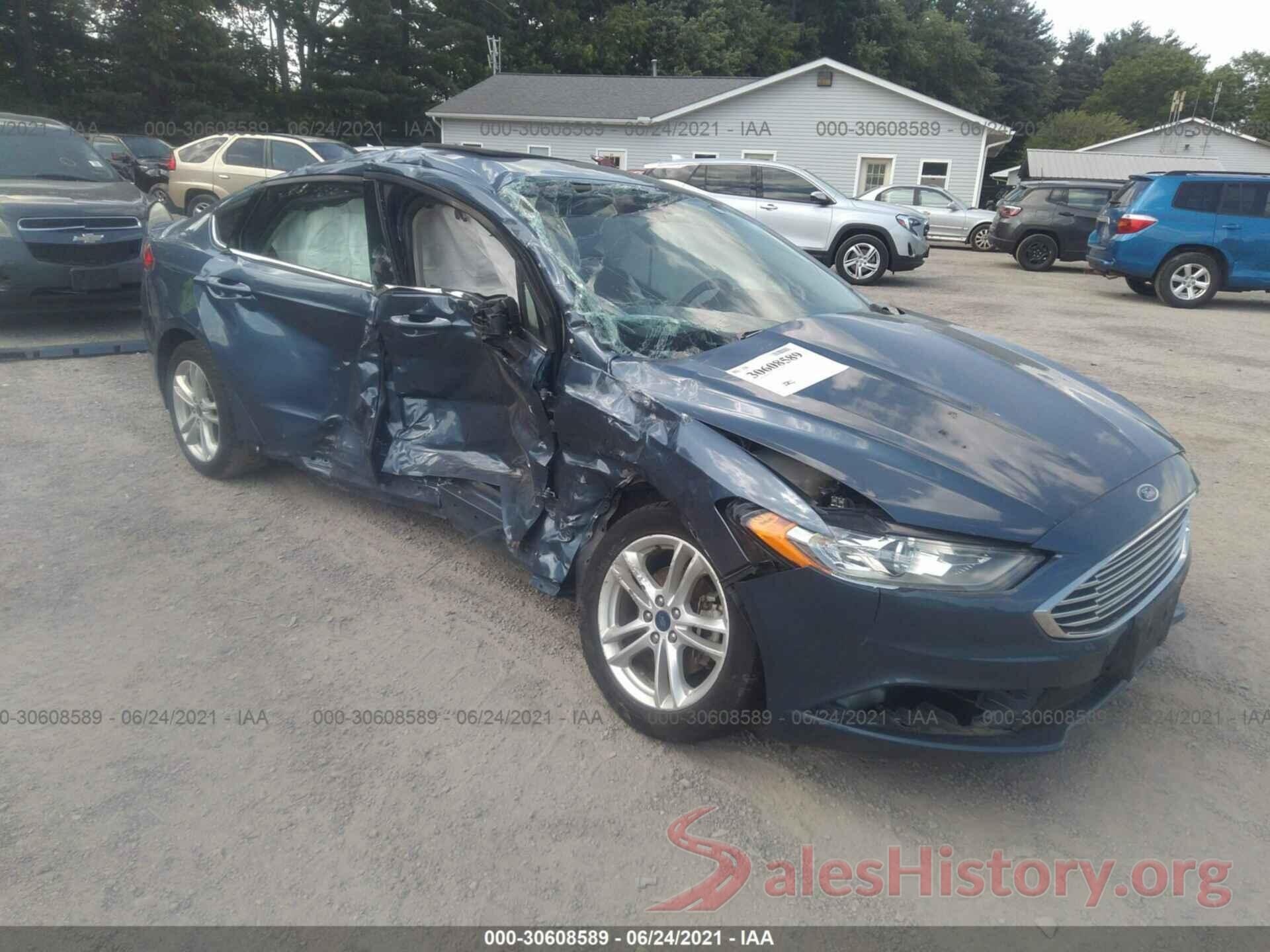 3FA6P0LU1JR162215 2018 FORD FUSION HYBRID