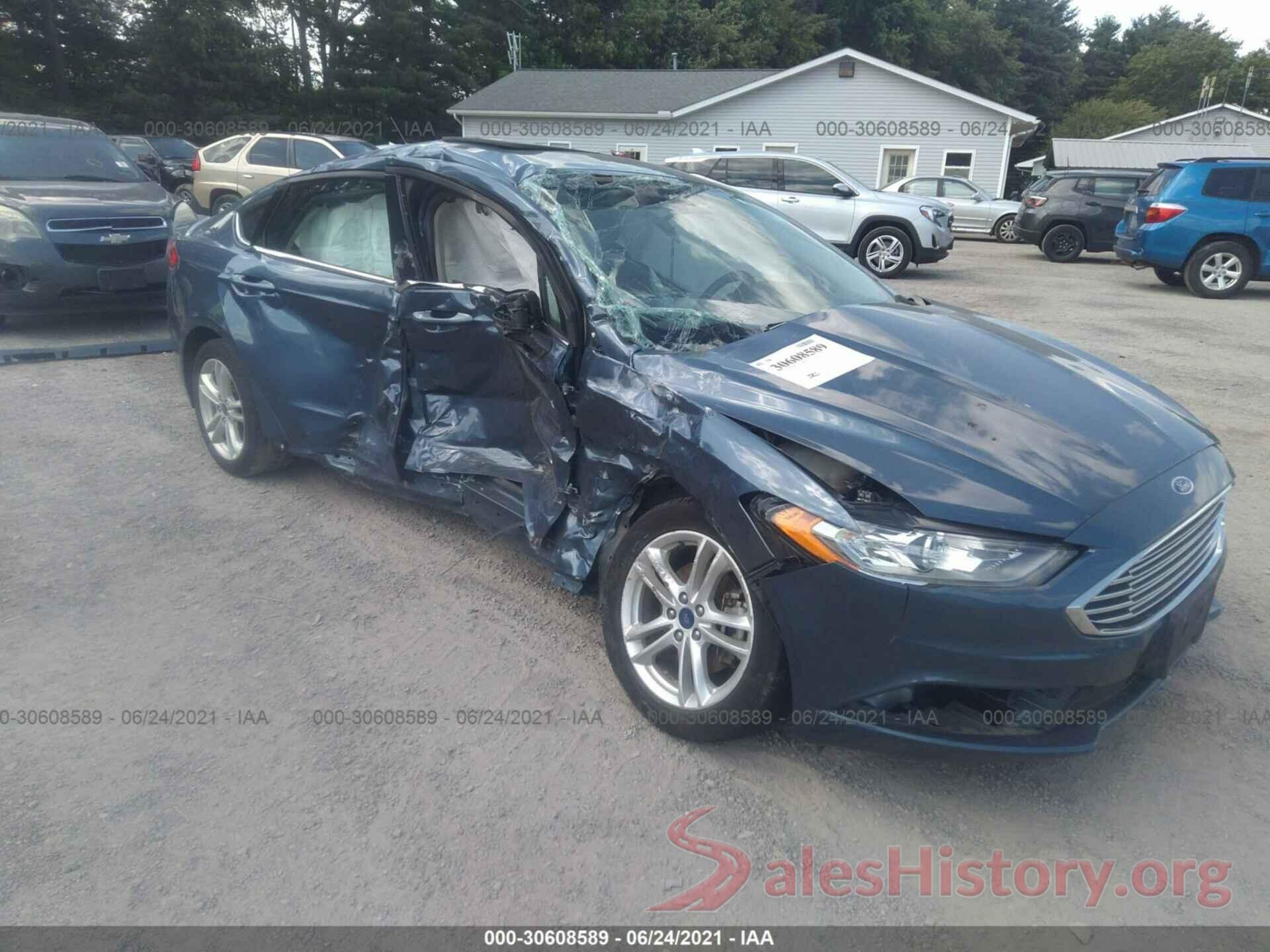 3FA6P0LU1JR162215 2018 FORD FUSION HYBRID