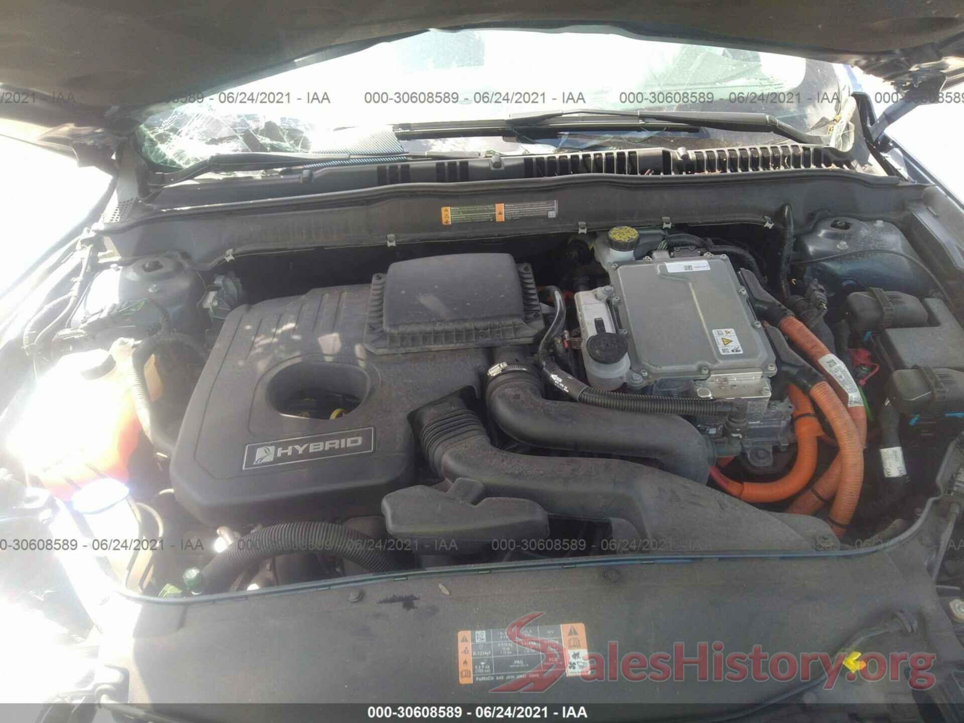 3FA6P0LU1JR162215 2018 FORD FUSION HYBRID