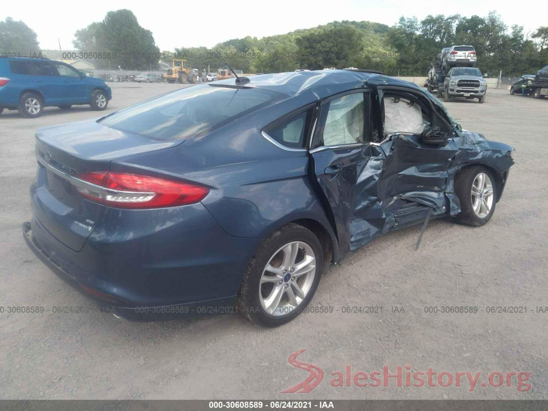 3FA6P0LU1JR162215 2018 FORD FUSION HYBRID