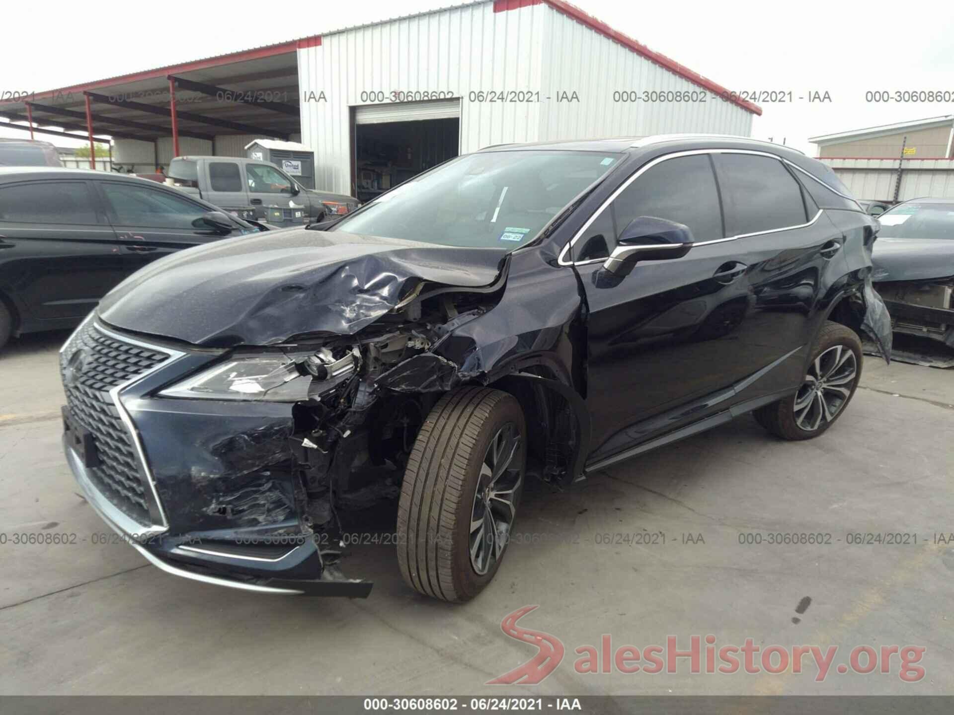 2T2HZMAA9LC171570 2020 LEXUS RX