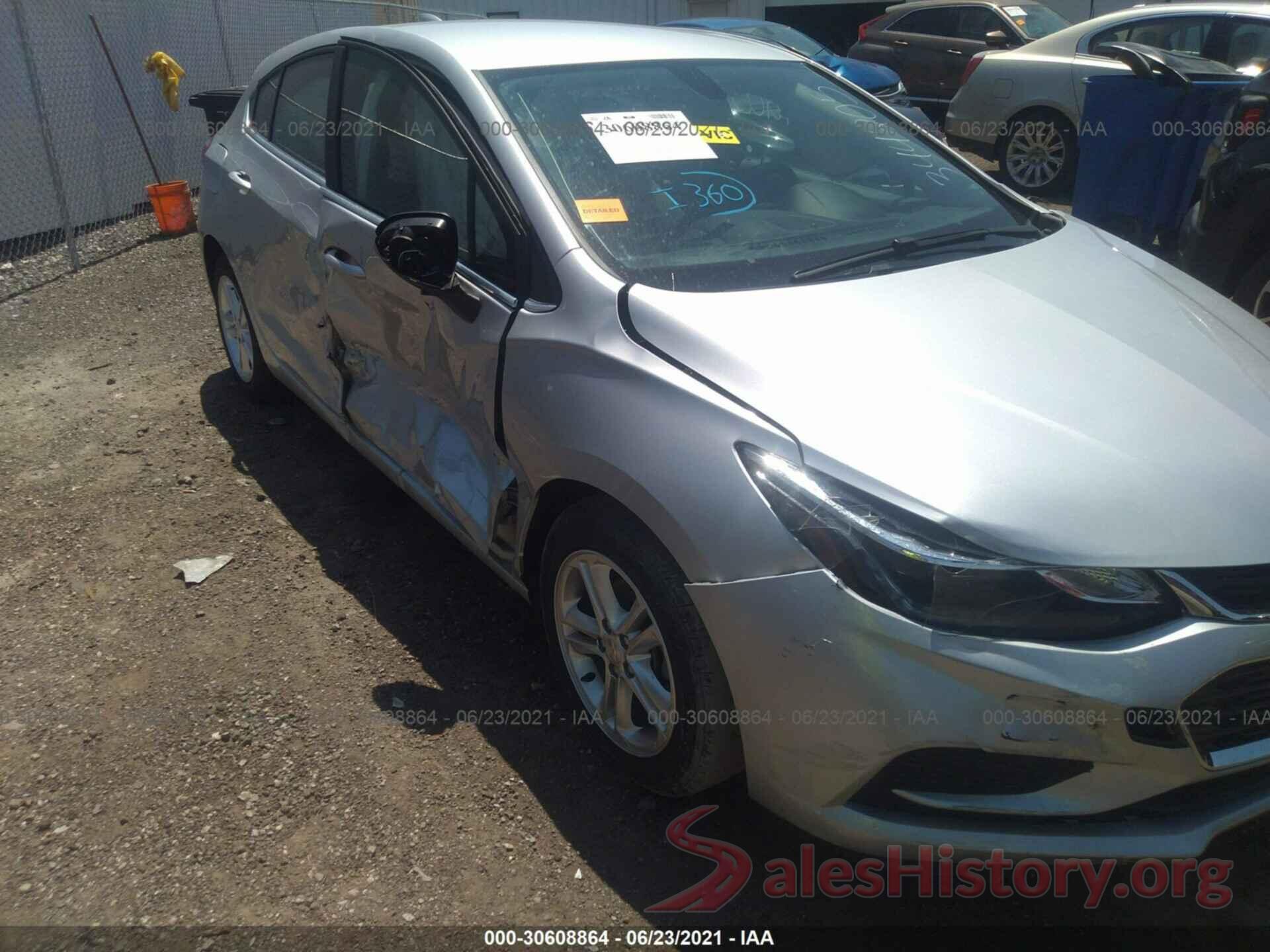 3G1BE6SM9HS604494 2017 CHEVROLET CRUZE