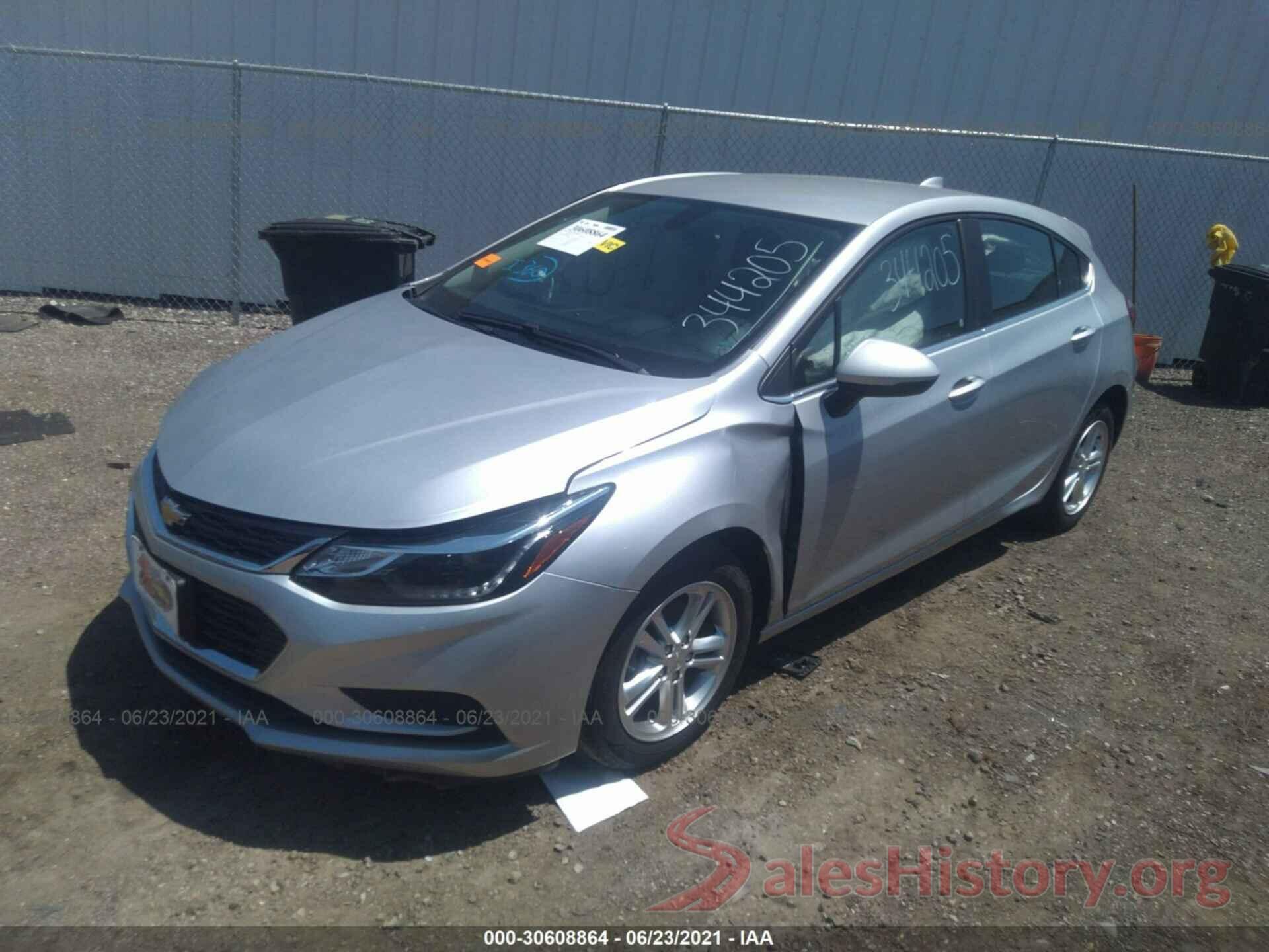 3G1BE6SM9HS604494 2017 CHEVROLET CRUZE