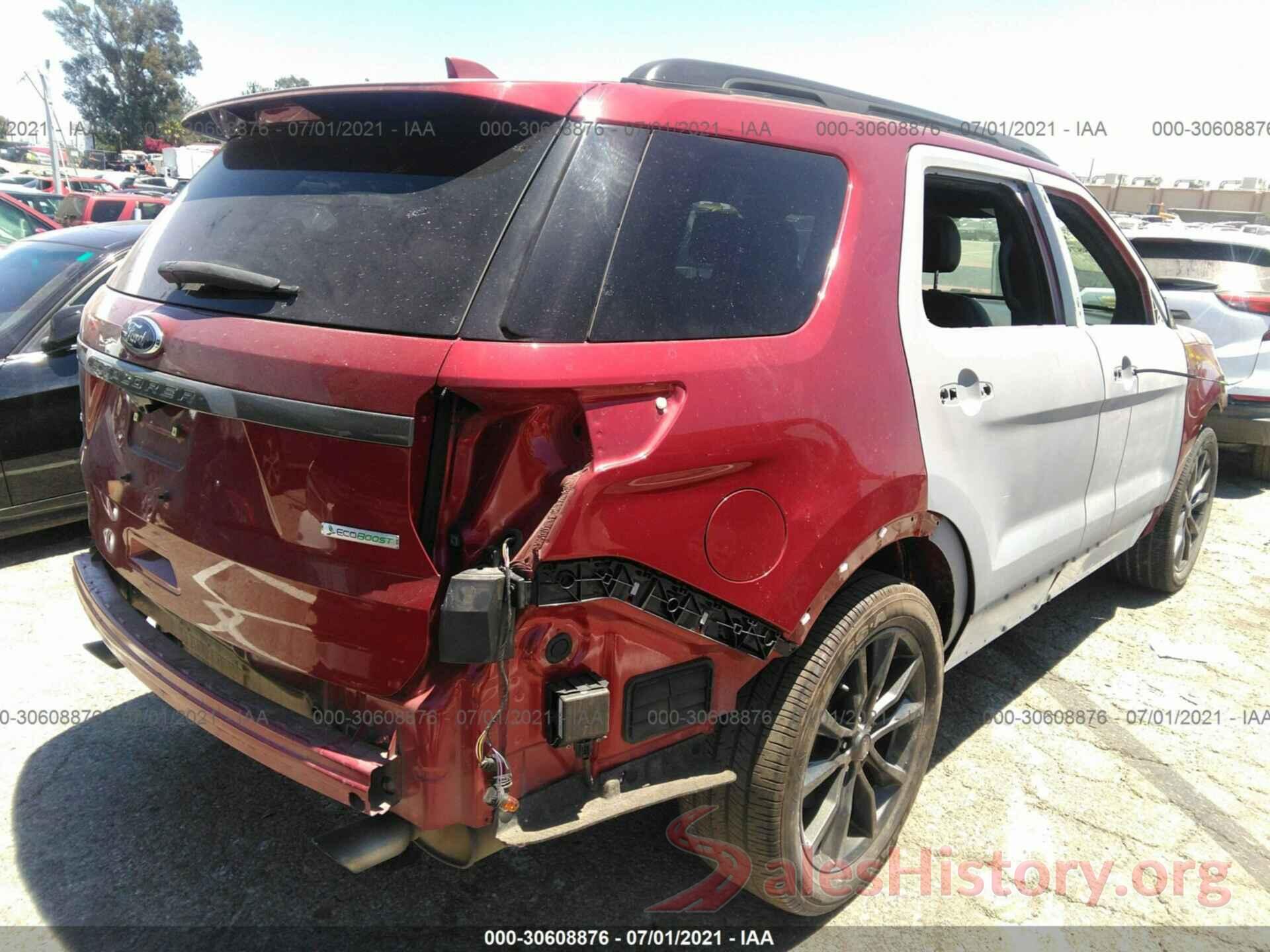 1FM5K7DH8HGD41881 2017 FORD EXPLORER