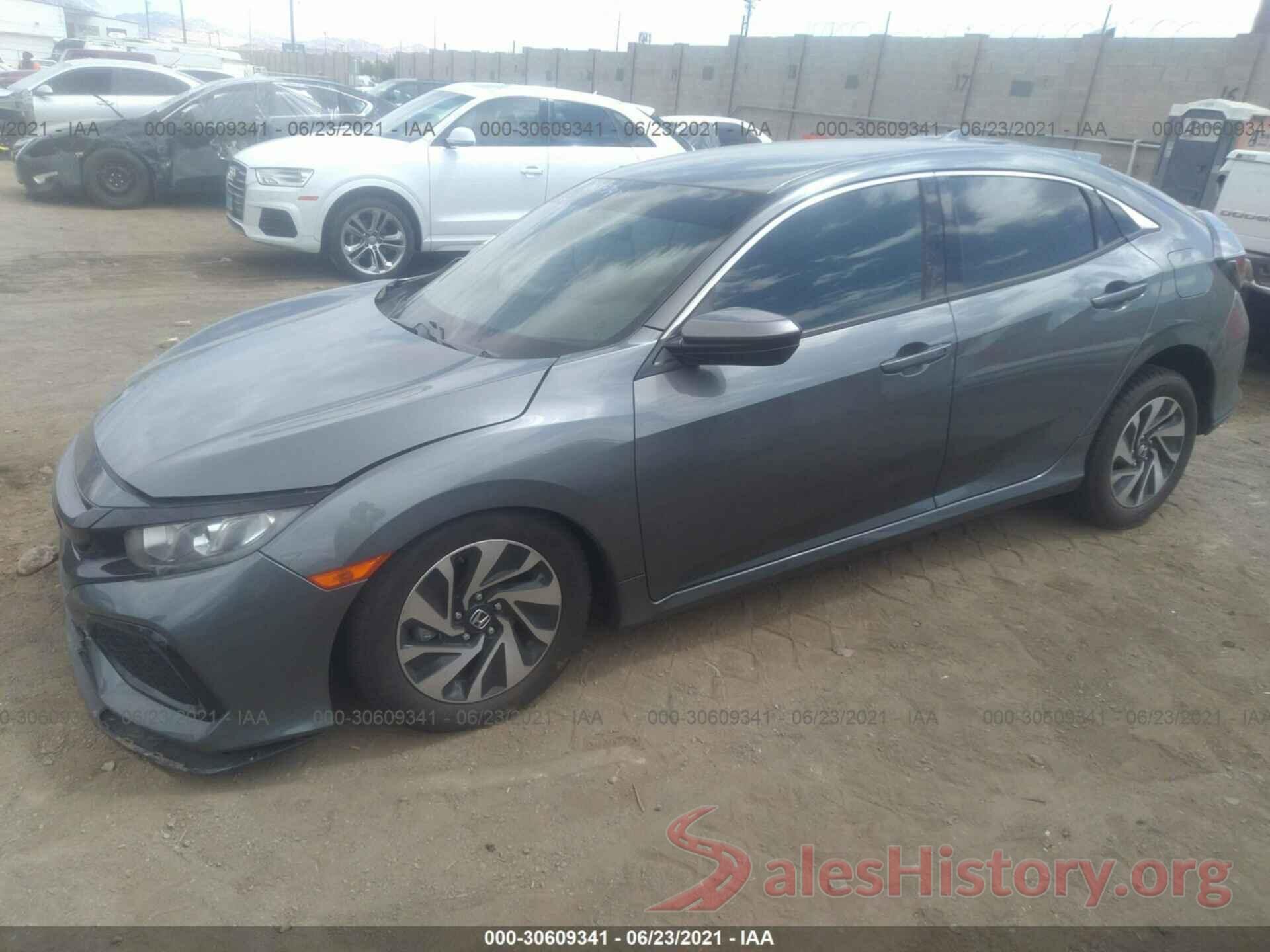 SHHFK7H29HU216783 2017 HONDA CIVIC HATCHBACK