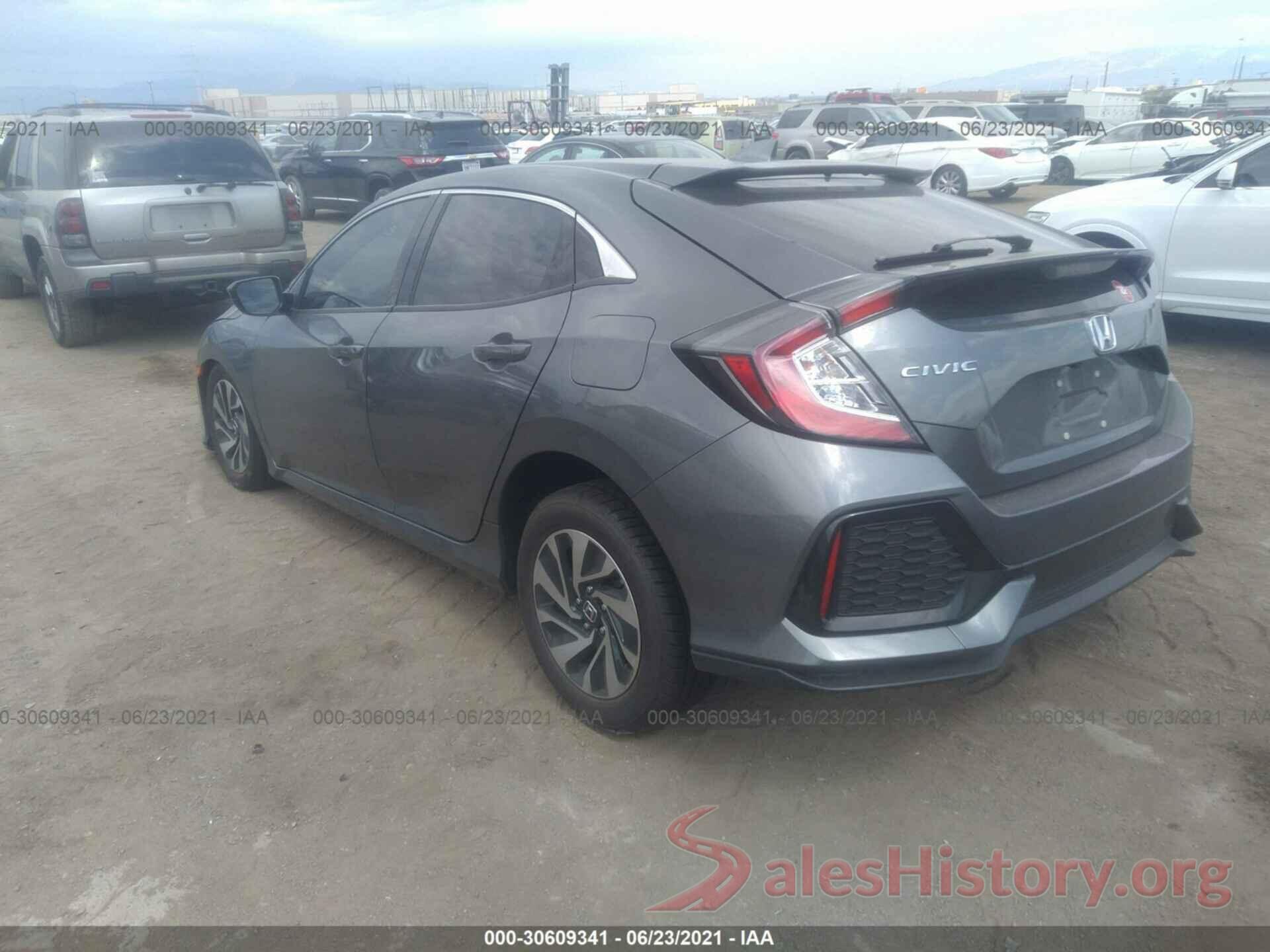 SHHFK7H29HU216783 2017 HONDA CIVIC HATCHBACK