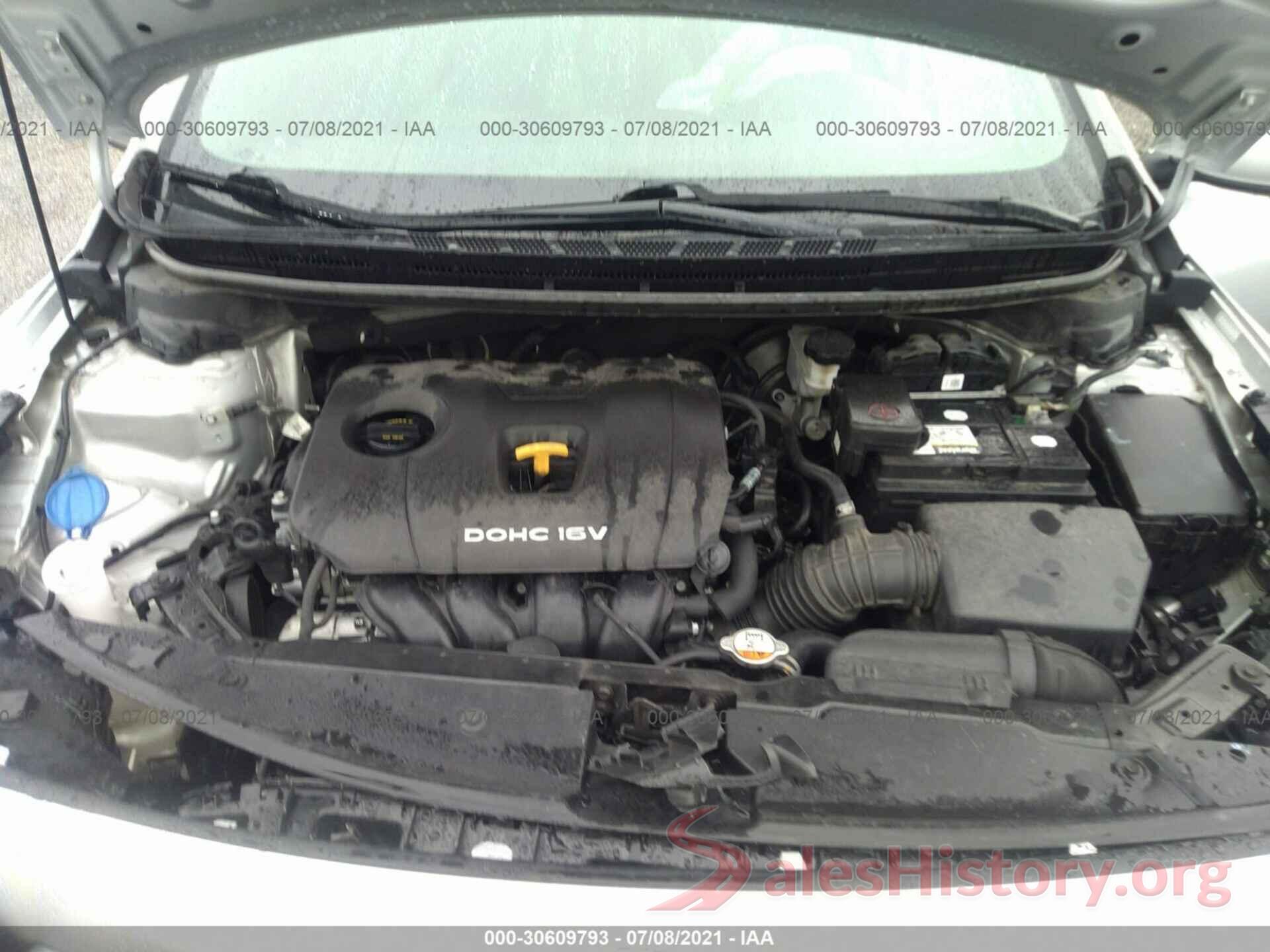 3KPFK4A73HE053544 2017 KIA FORTE