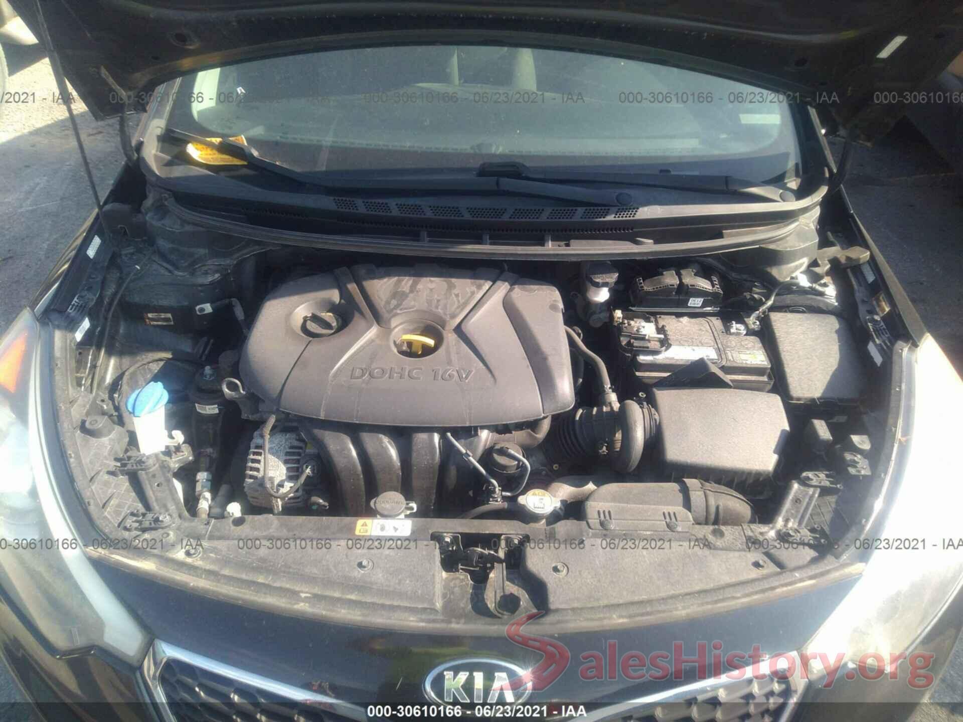 KNAFK4A6XG5446715 2016 KIA FORTE