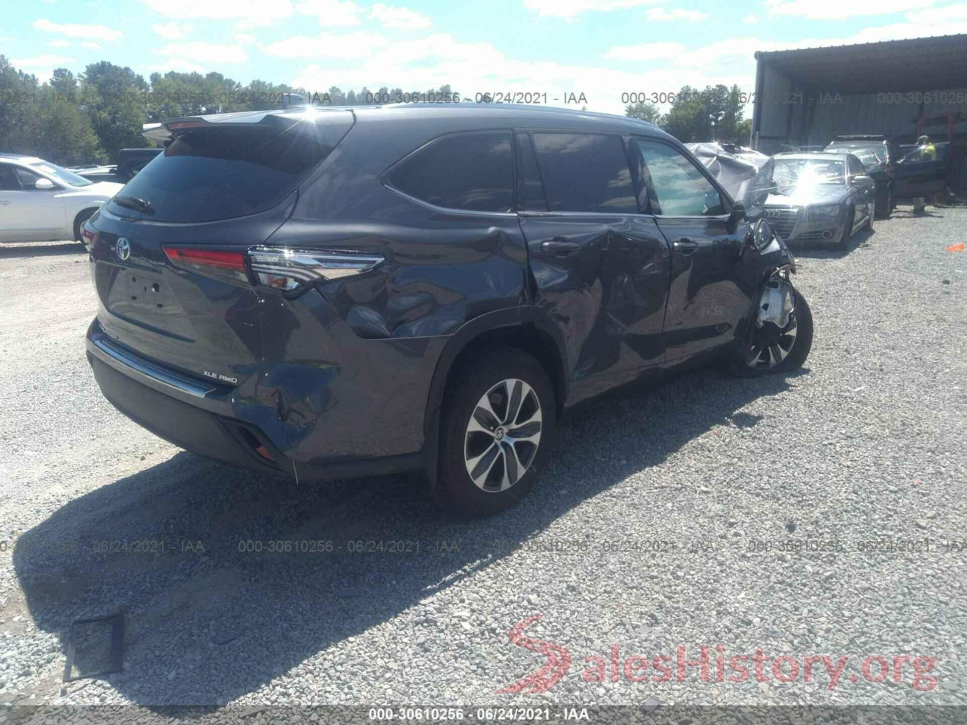 5TDHZRBH4MS058583 2021 TOYOTA HIGHLANDER