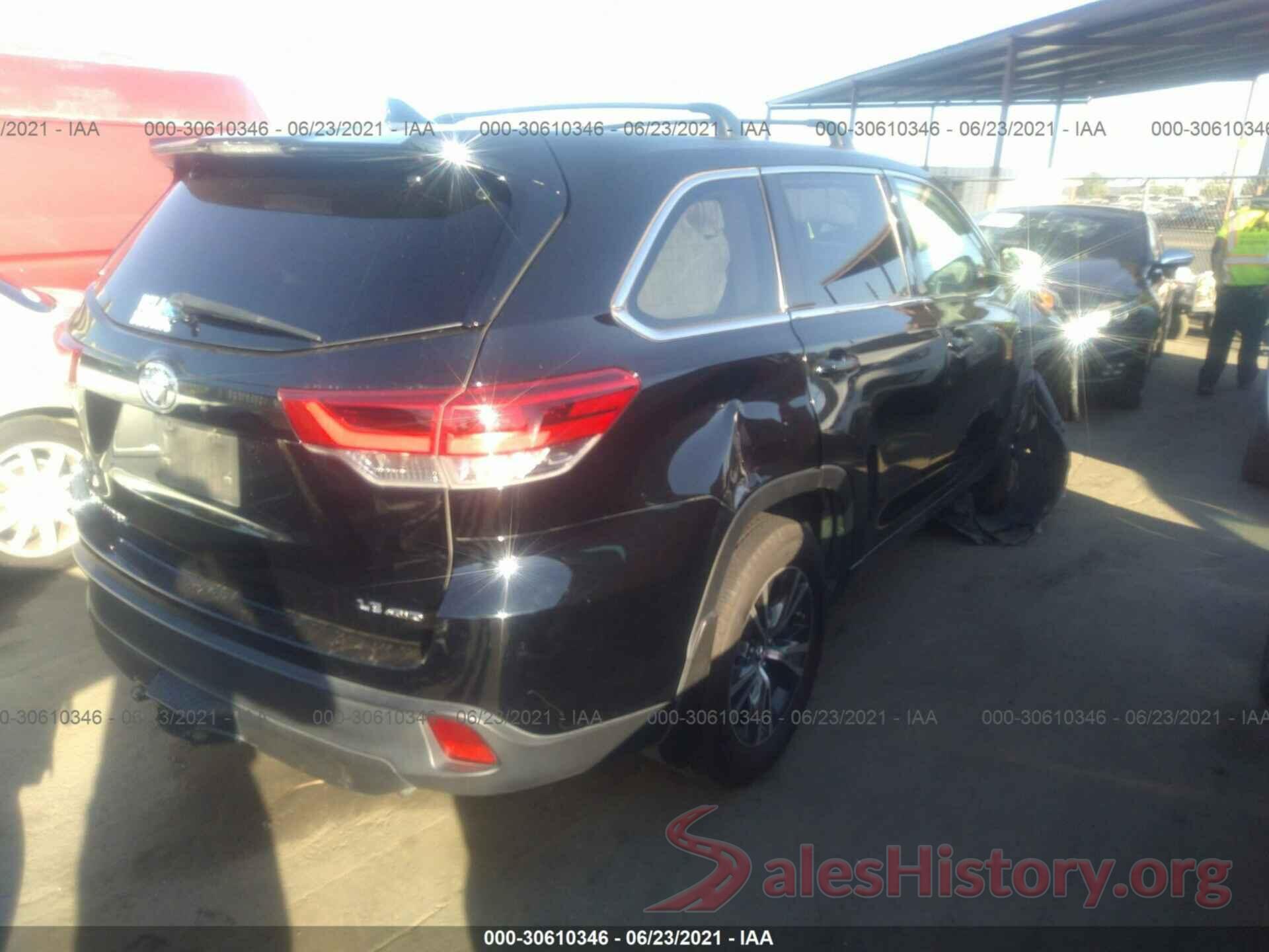 5TDBZRFH7HS430956 2017 TOYOTA HIGHLANDER