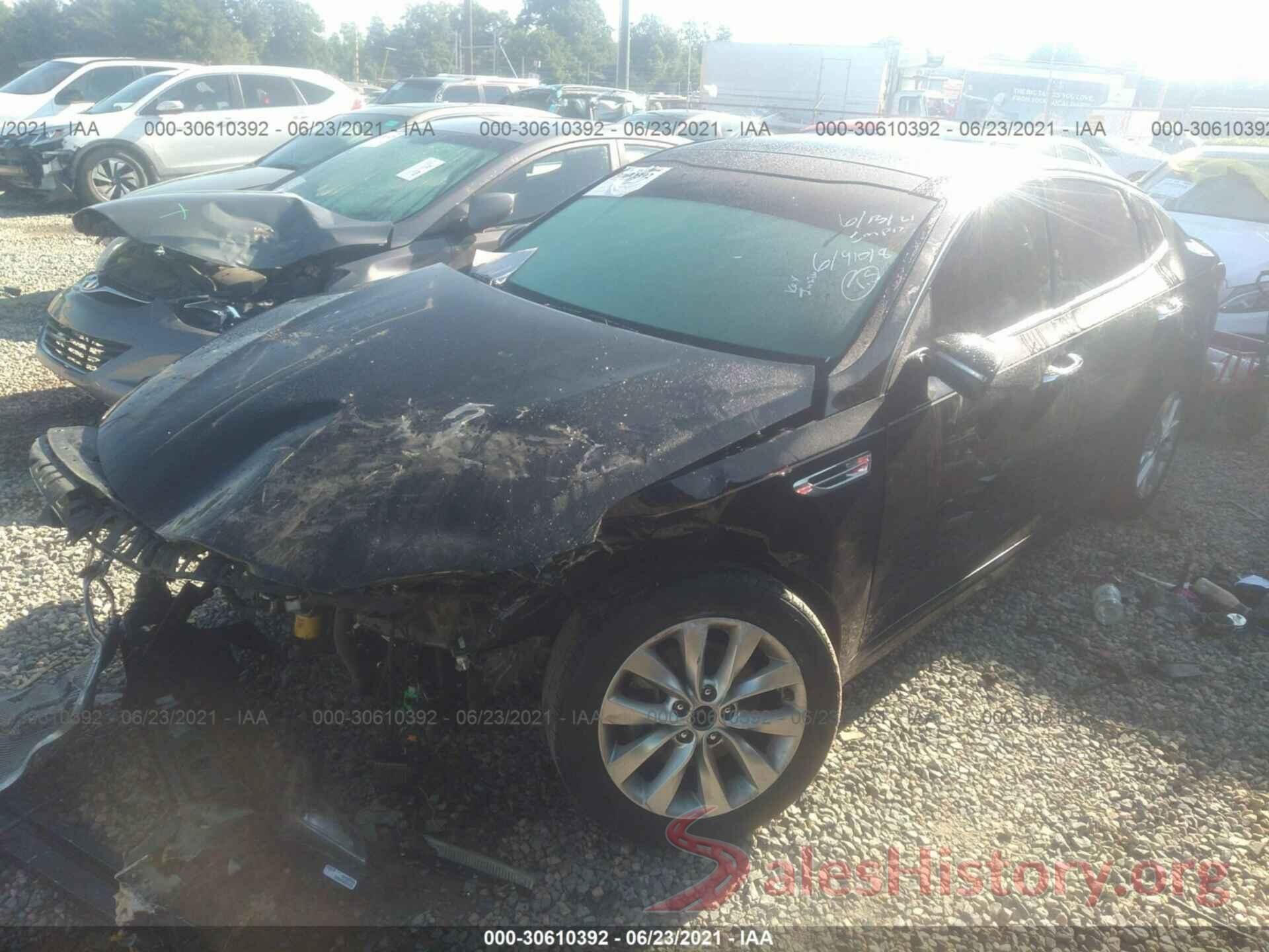 5XXGU4L31GG044811 2016 KIA OPTIMA