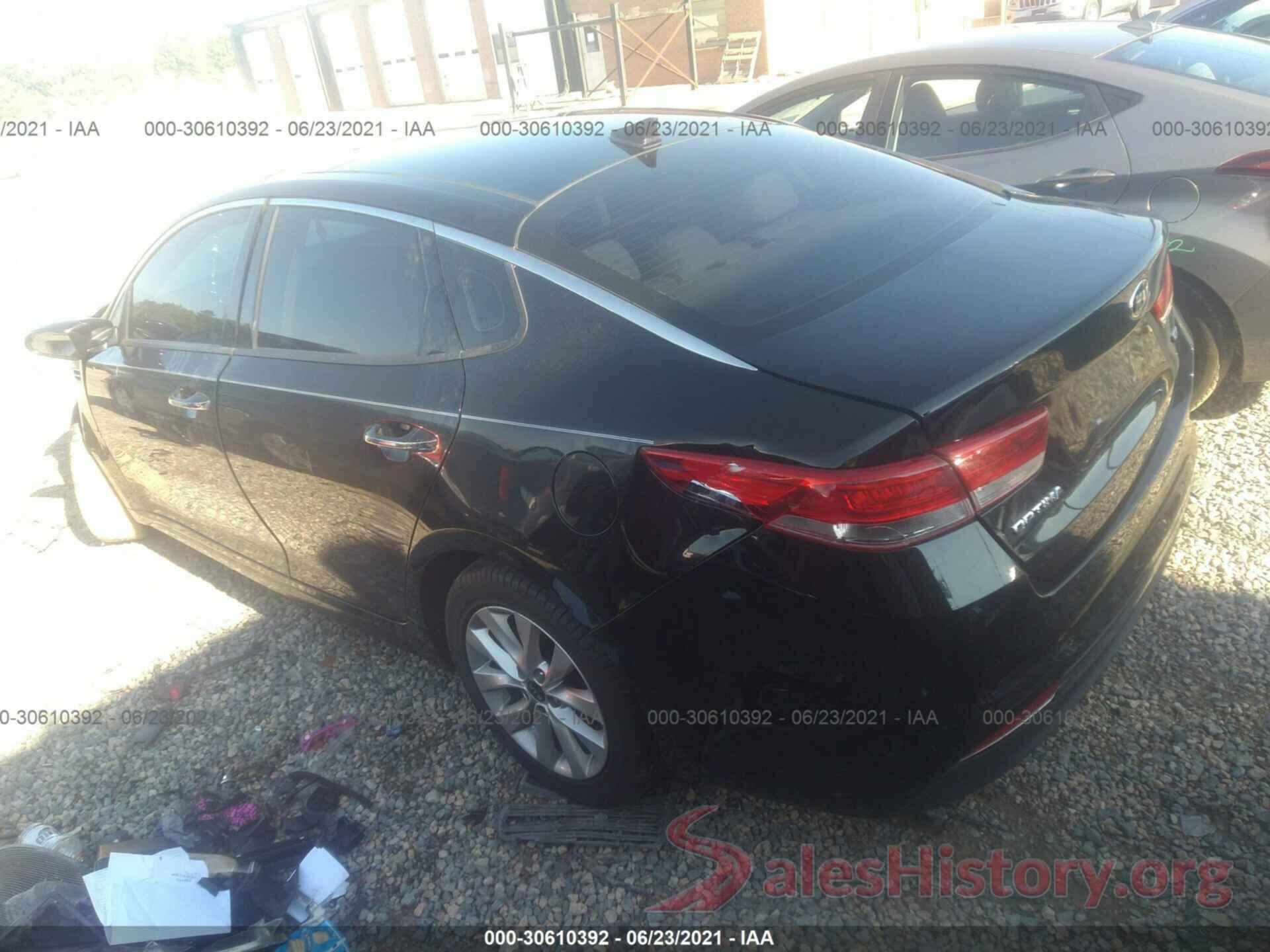 5XXGU4L31GG044811 2016 KIA OPTIMA