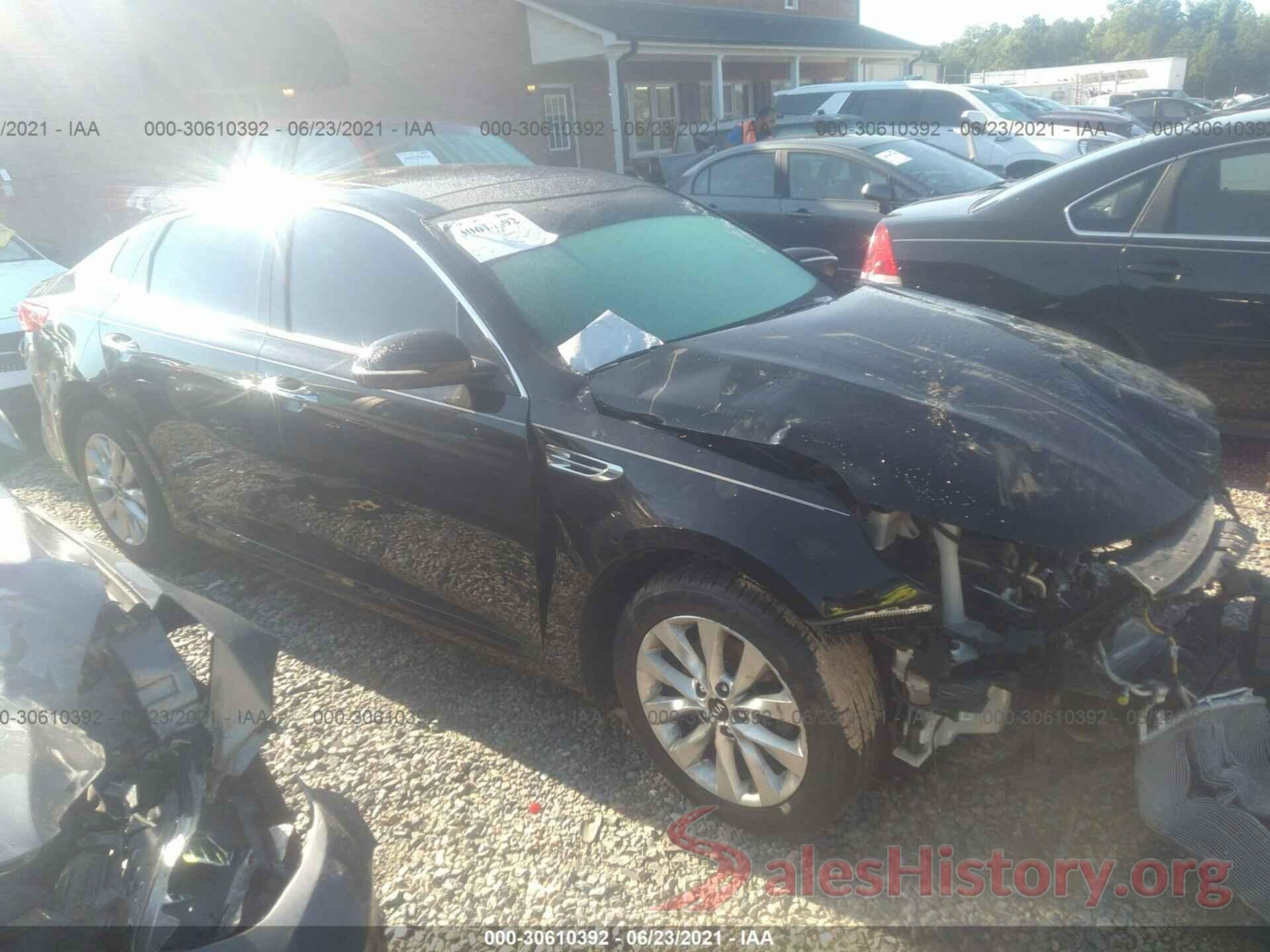 5XXGU4L31GG044811 2016 KIA OPTIMA