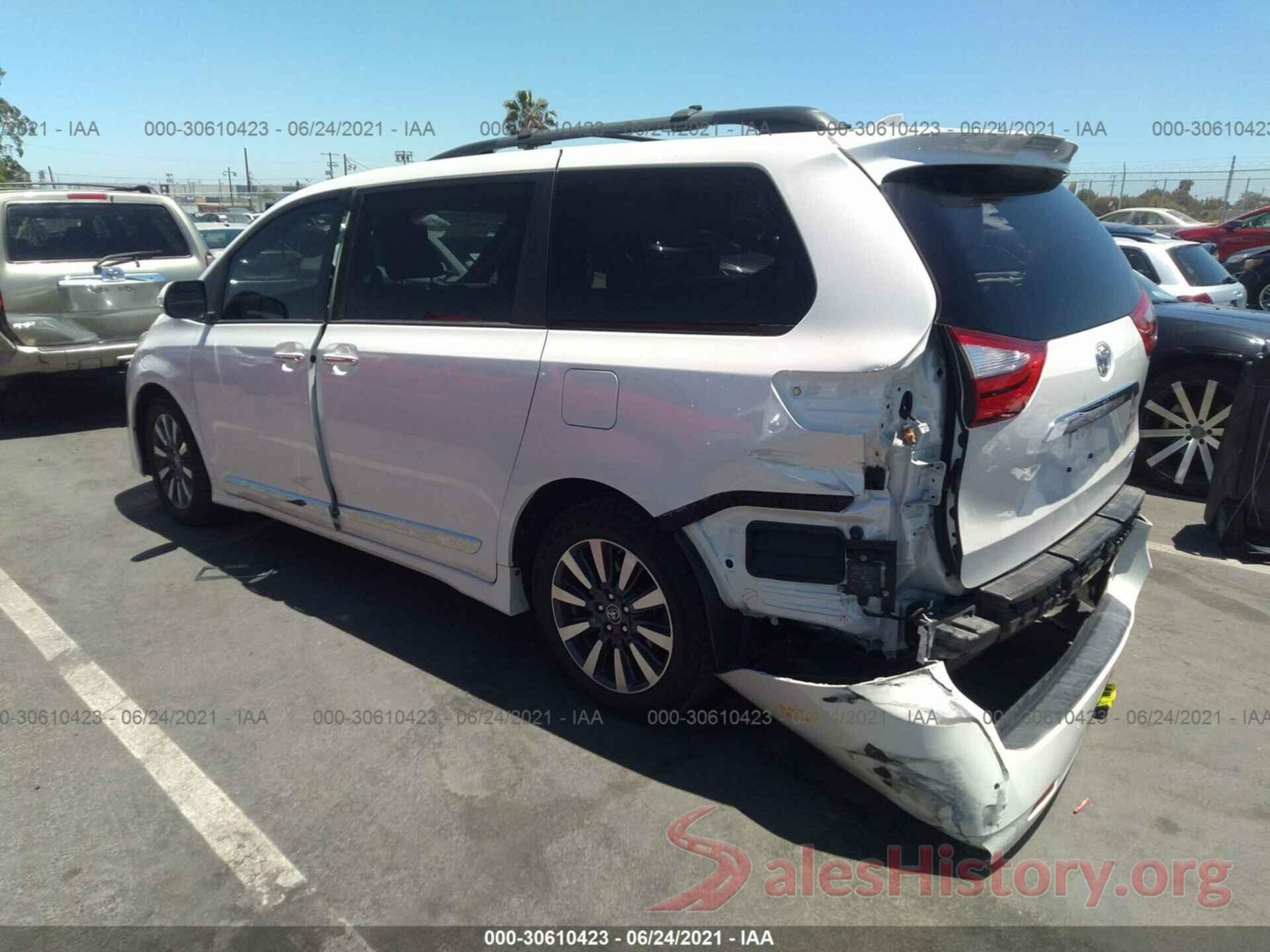 5TDYZ3DC7KS972466 2019 TOYOTA SIENNA