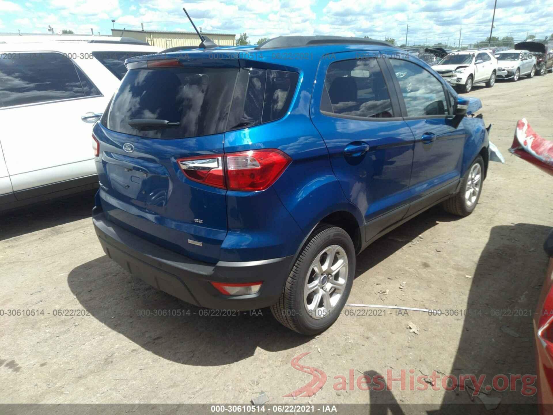 MAJ3S2GEXLC313943 2020 FORD ECOSPORT