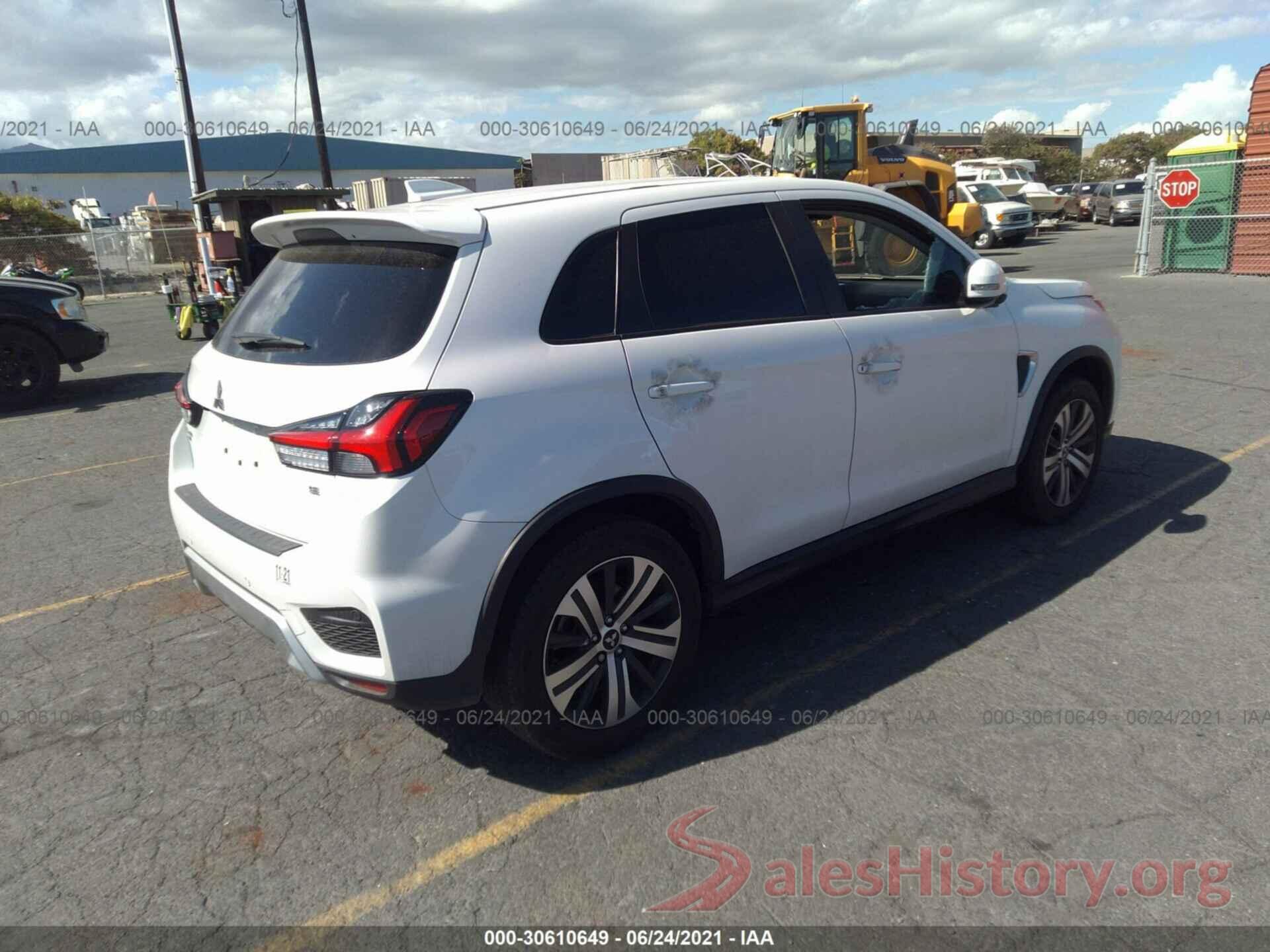 JA4AP4AU8LU001512 2020 MITSUBISHI OUTLANDER SPORT