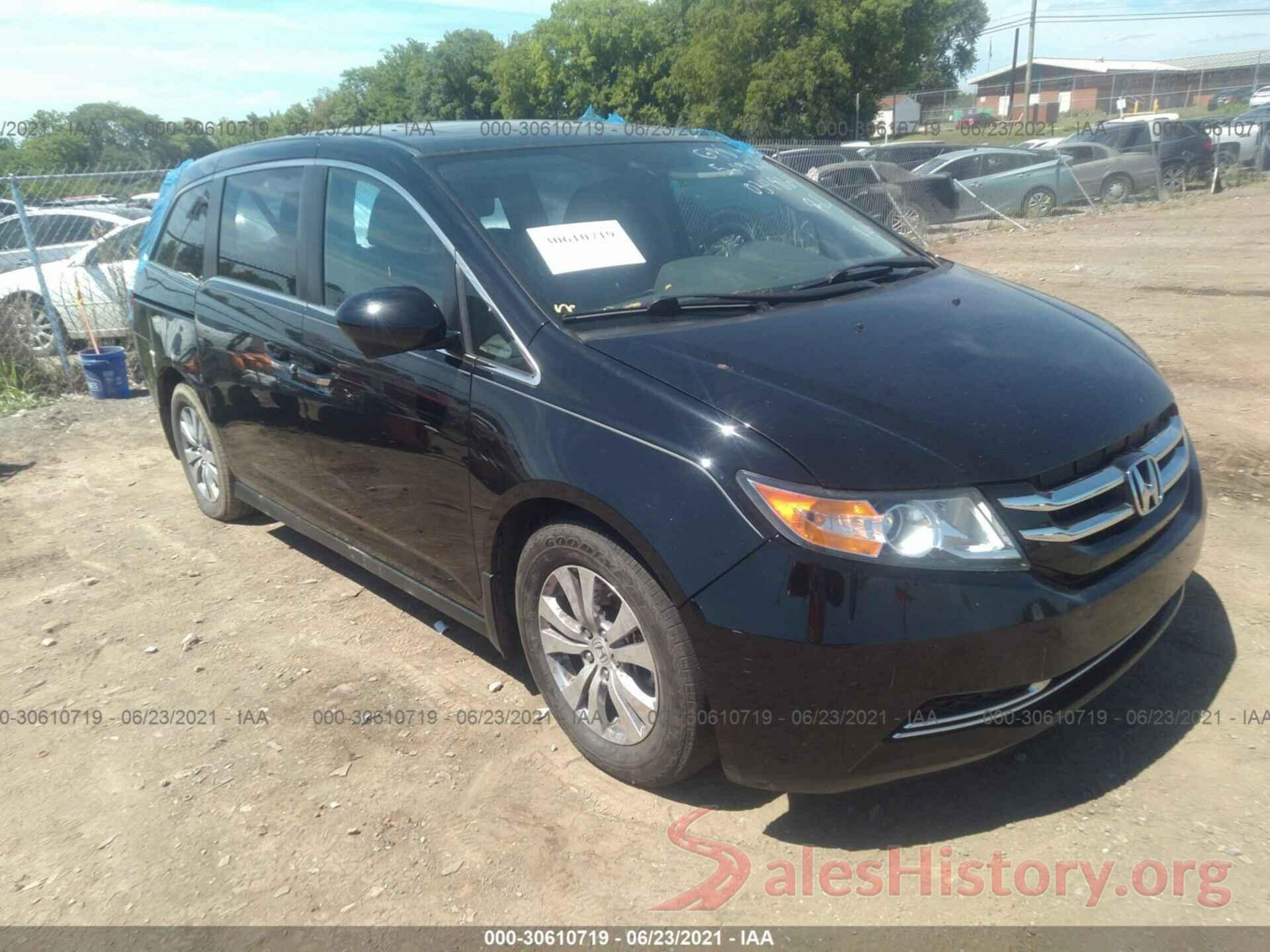 5FNRL5H66GB034864 2016 HONDA ODYSSEY