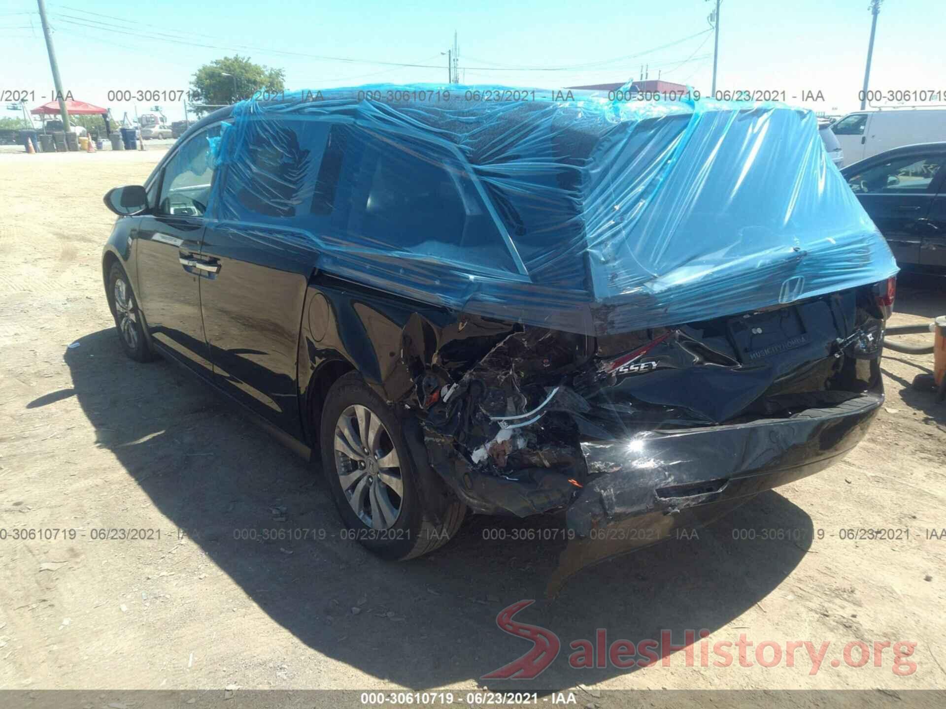 5FNRL5H66GB034864 2016 HONDA ODYSSEY