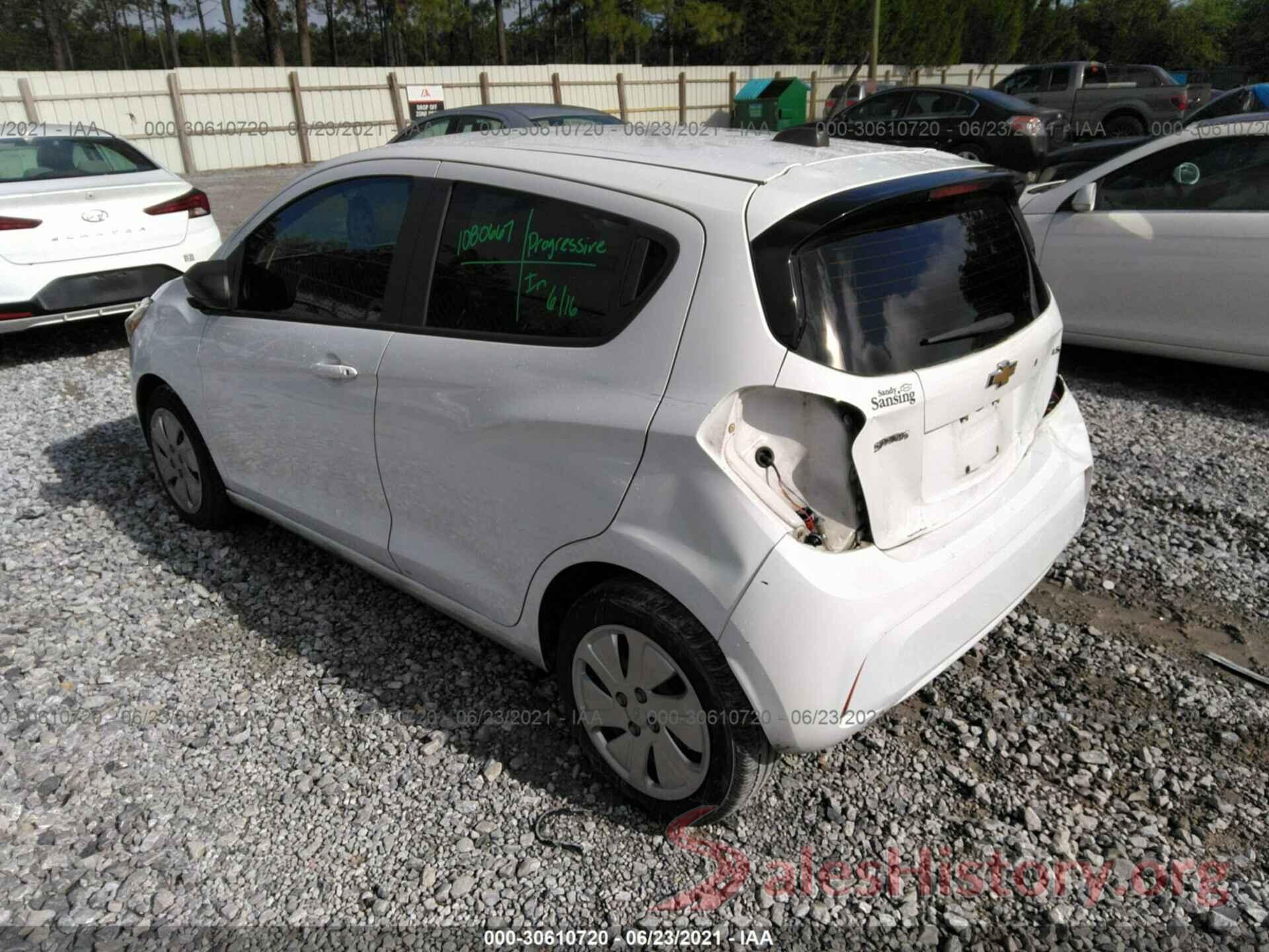 KL8CB6SA9GC568409 2016 CHEVROLET SPARK