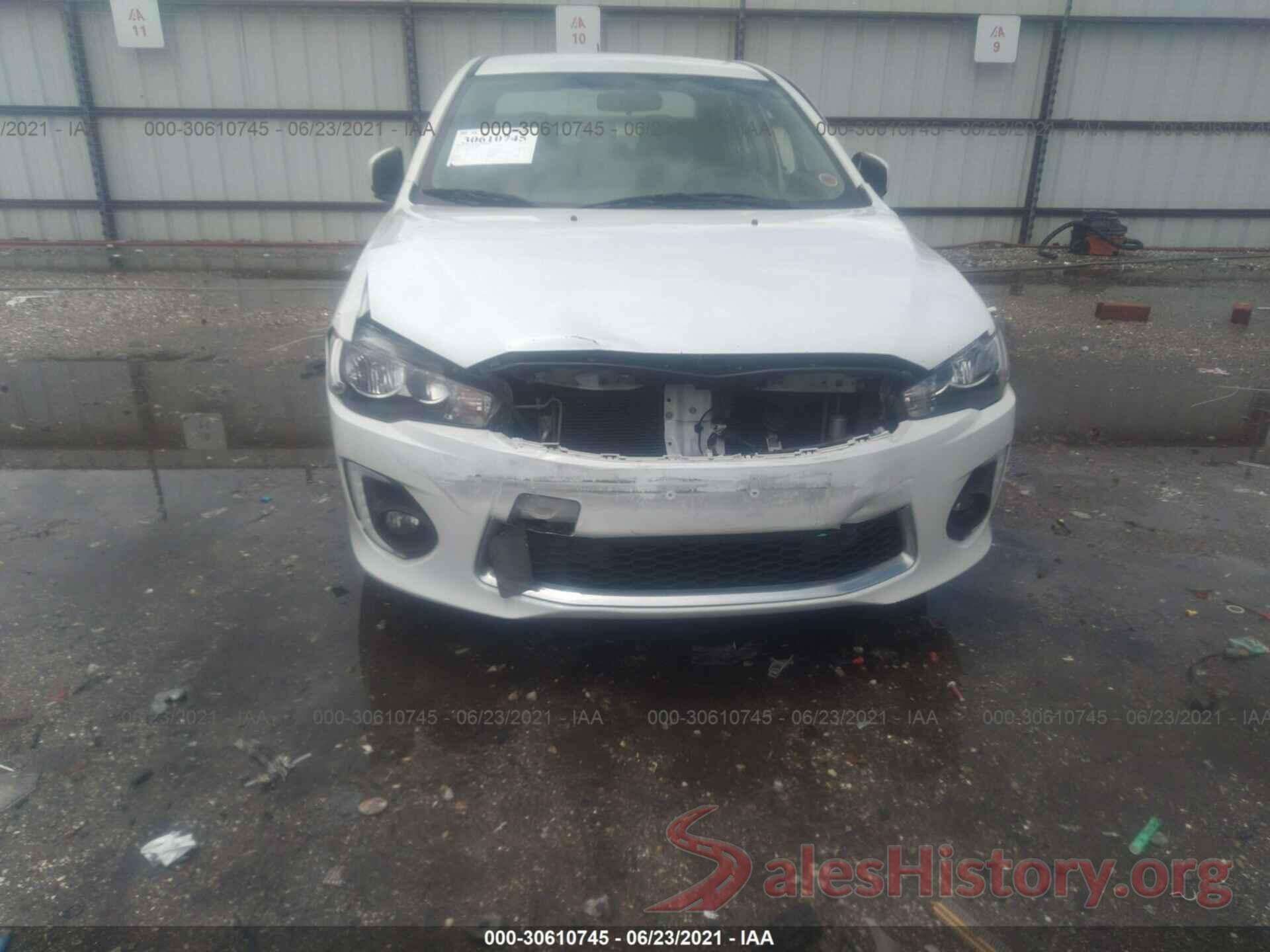 JA32U2FU6HU004107 2017 MITSUBISHI LANCER