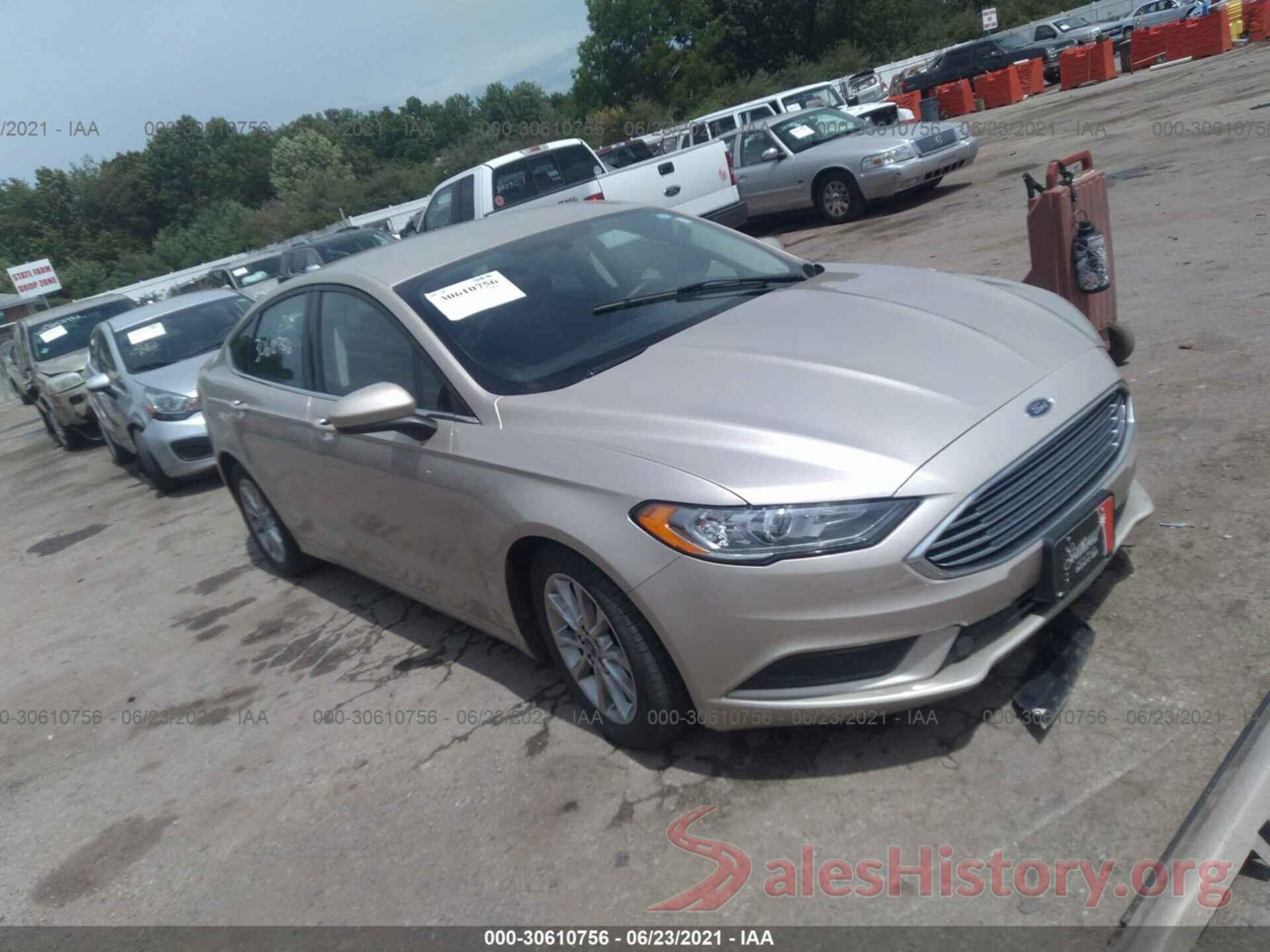 3FA6P0HD3HR210476 2017 FORD FUSION