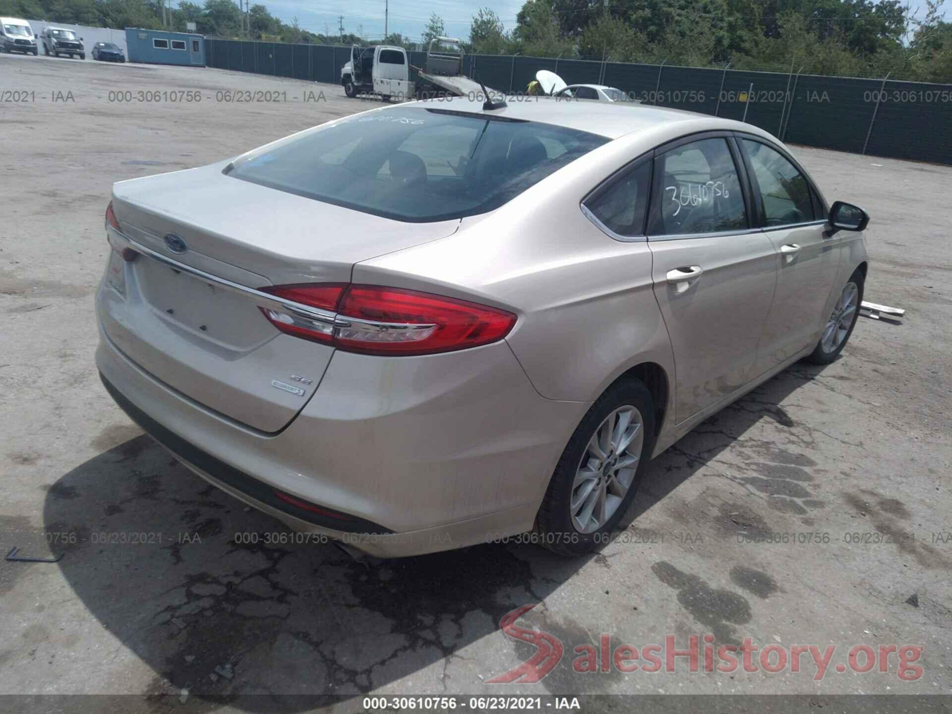 3FA6P0HD3HR210476 2017 FORD FUSION