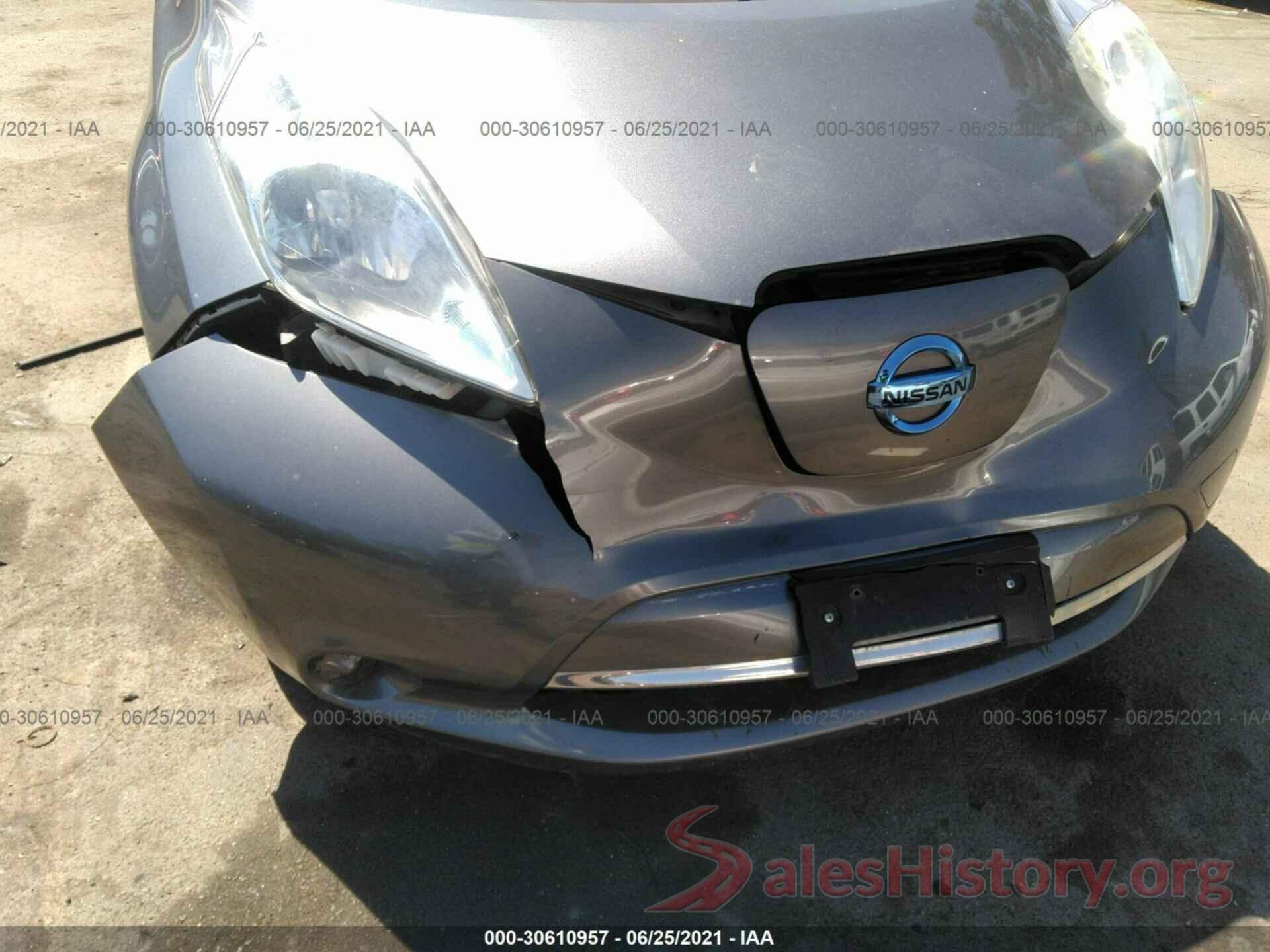 1N4AZ0CP8FC334857 2015 NISSAN LEAF