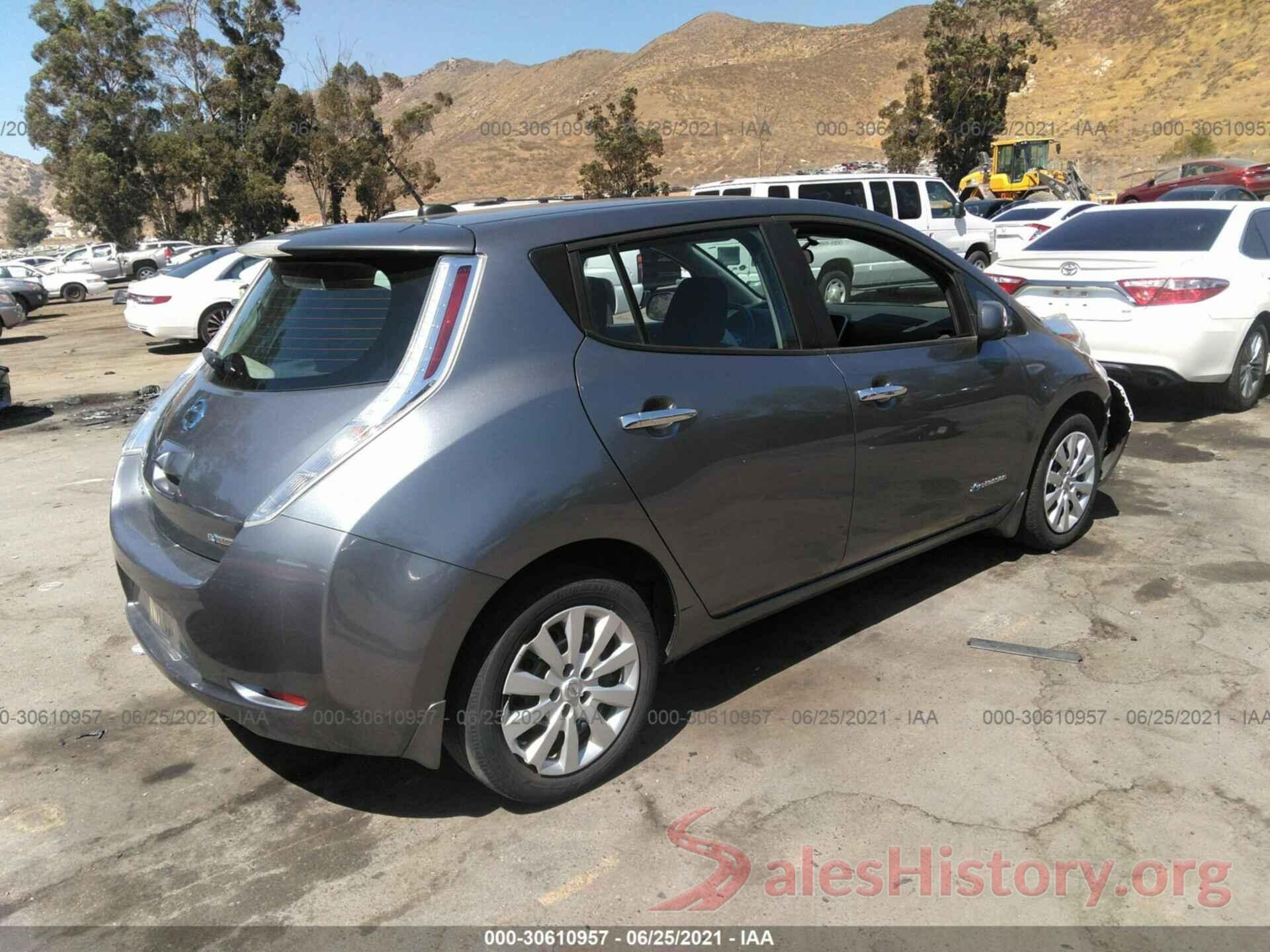 1N4AZ0CP8FC334857 2015 NISSAN LEAF