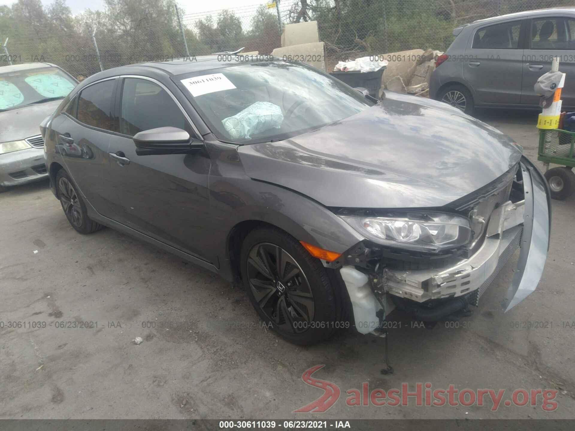 SHHFK7H55HU428994 2017 HONDA CIVIC HATCHBACK