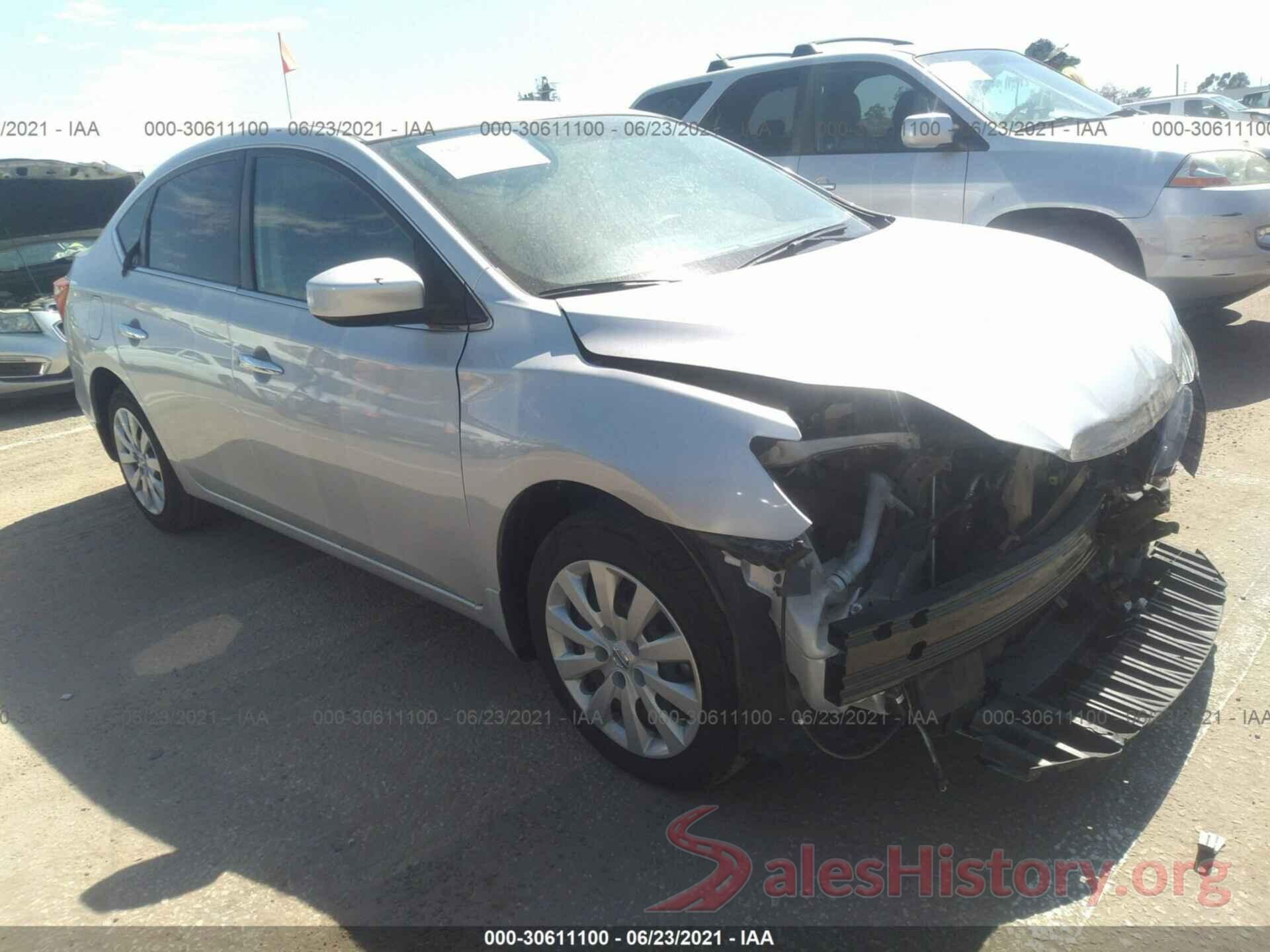 3N1AB7AP0KY253074 2019 NISSAN SENTRA