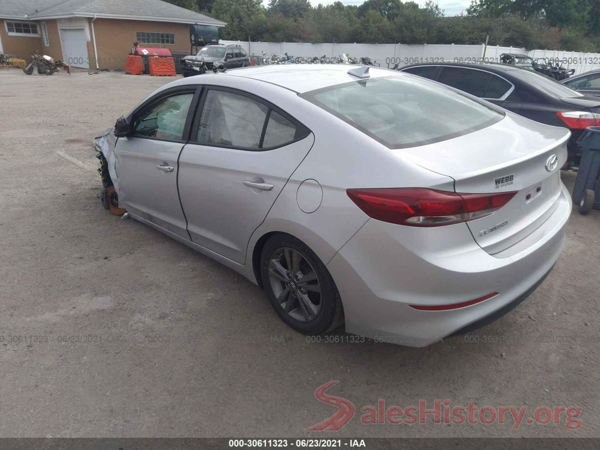 5NPD84LF9HH003186 2017 HYUNDAI ELANTRA