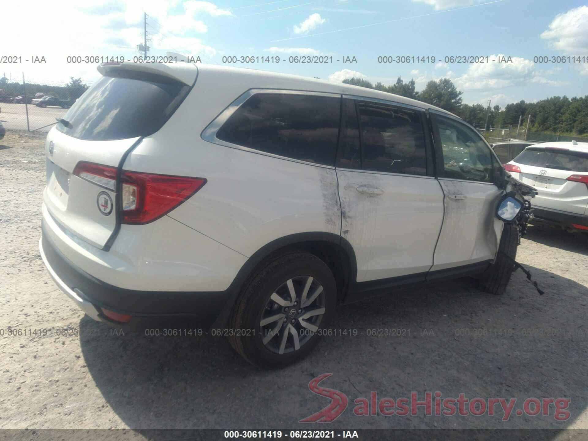 5FNYF5H5XKB020971 2019 HONDA PILOT