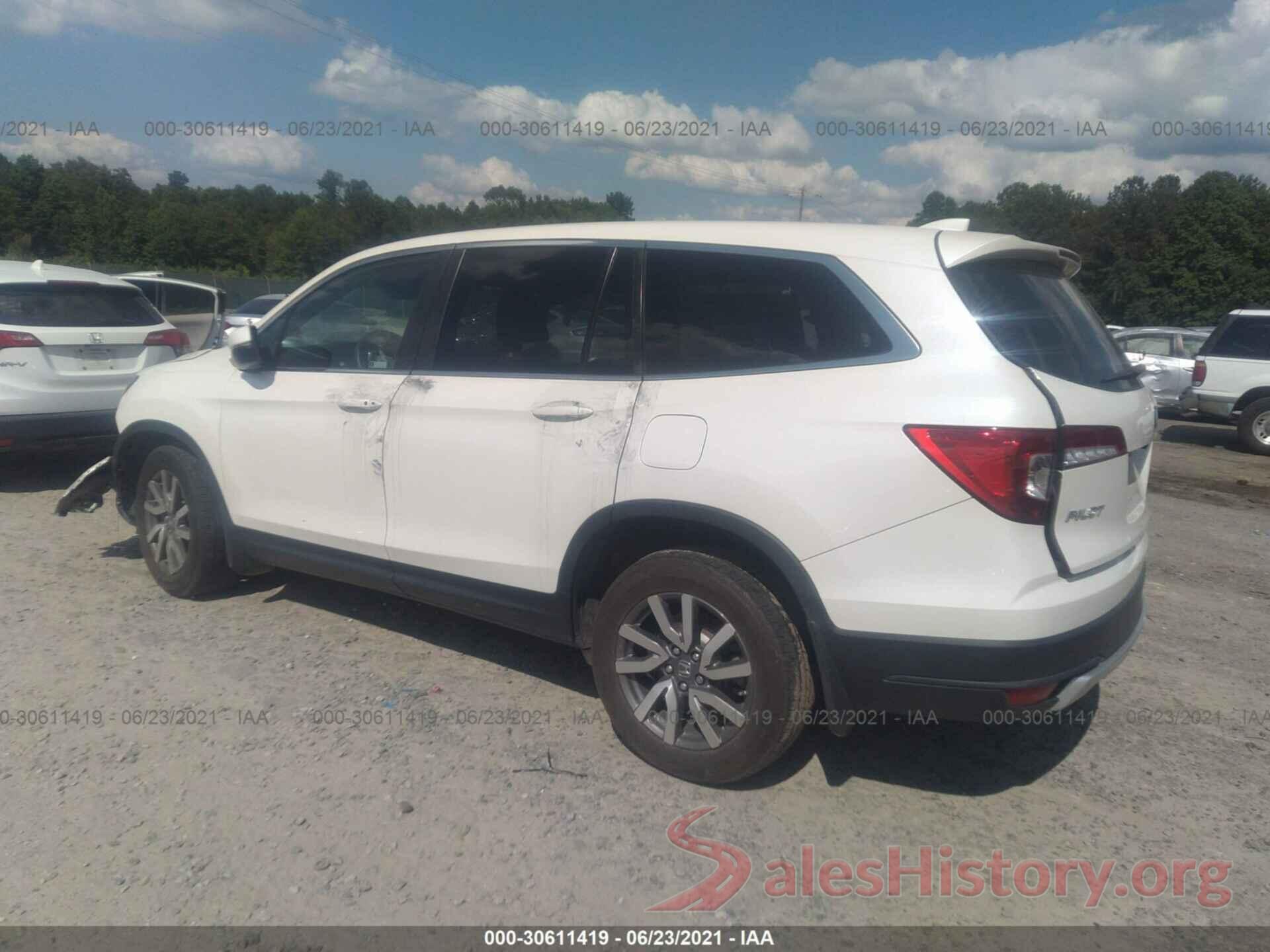 5FNYF5H5XKB020971 2019 HONDA PILOT