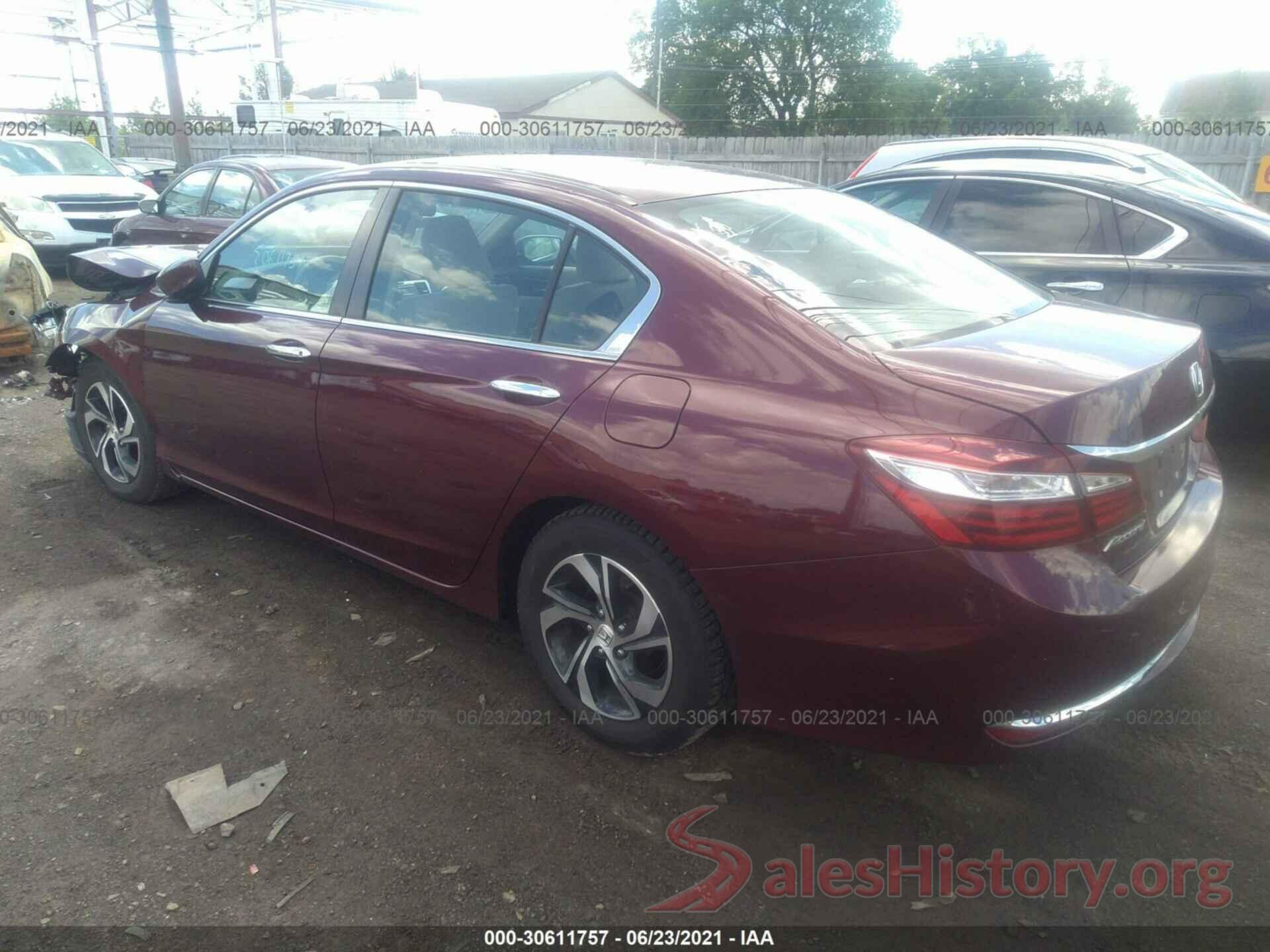 1HGCR2F3XGA222986 2016 HONDA ACCORD SEDAN