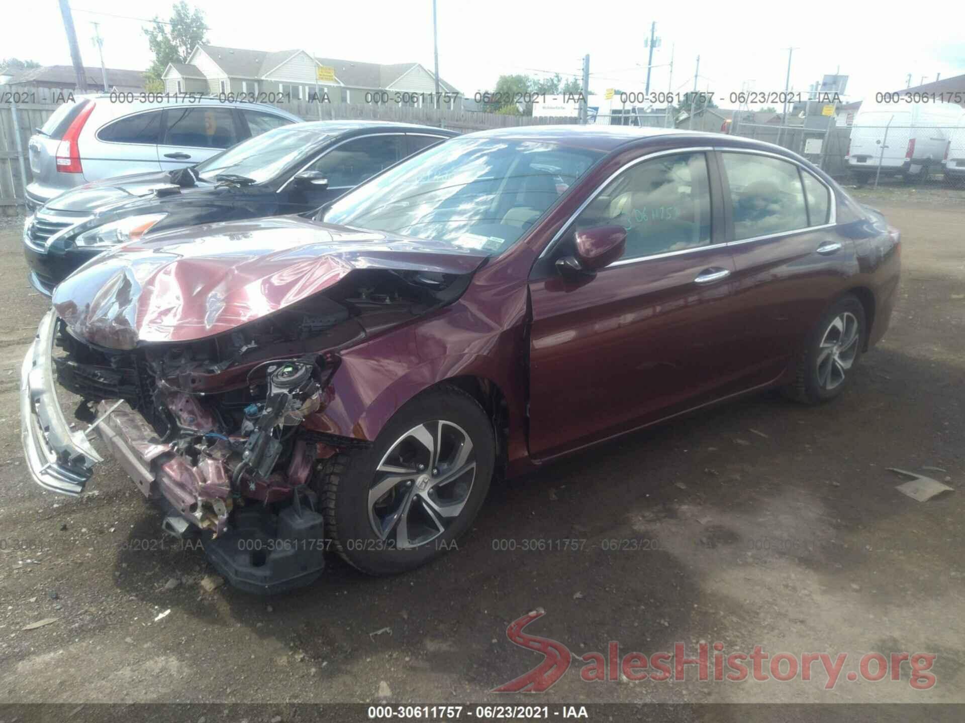 1HGCR2F3XGA222986 2016 HONDA ACCORD SEDAN