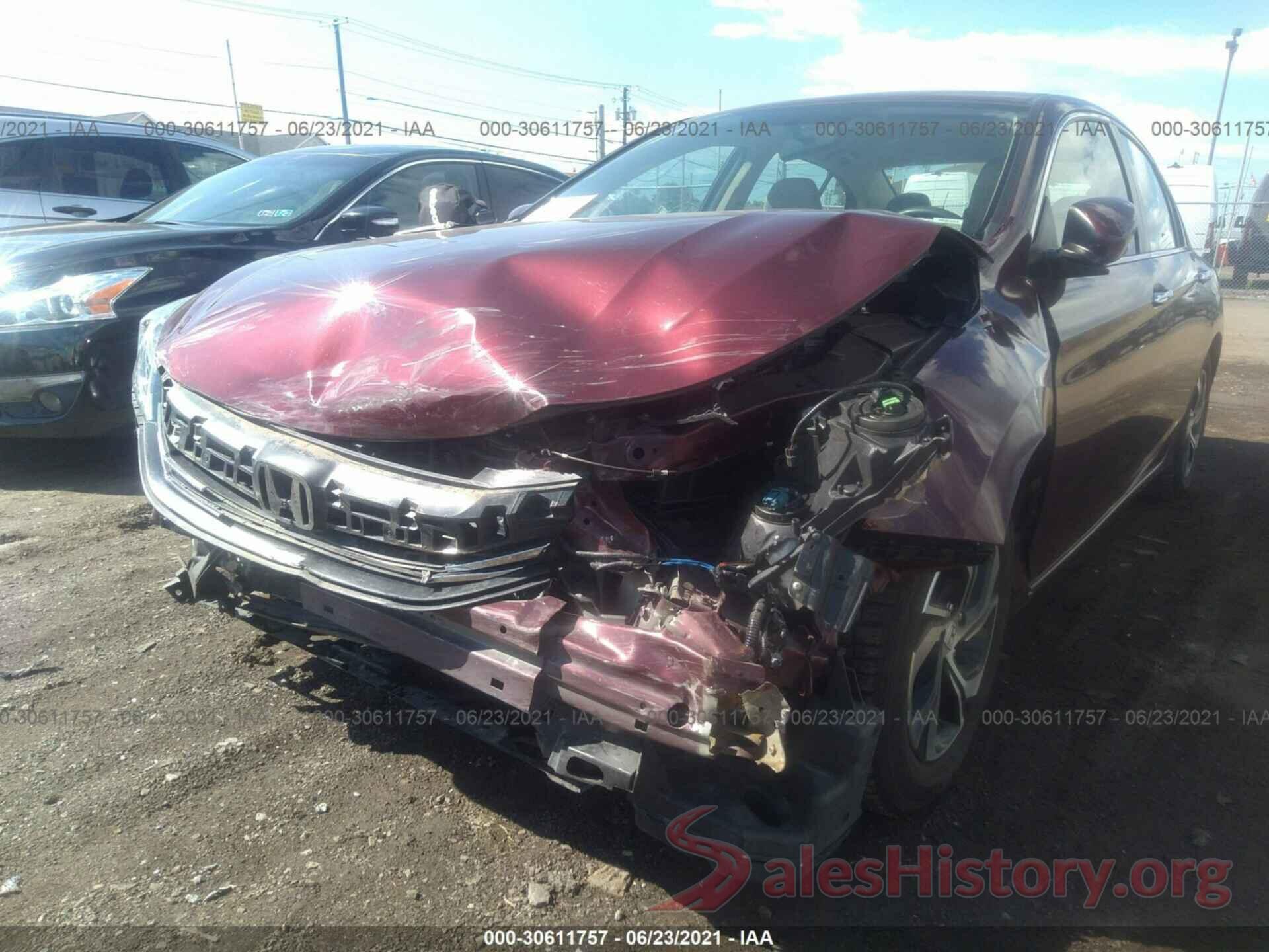 1HGCR2F3XGA222986 2016 HONDA ACCORD SEDAN