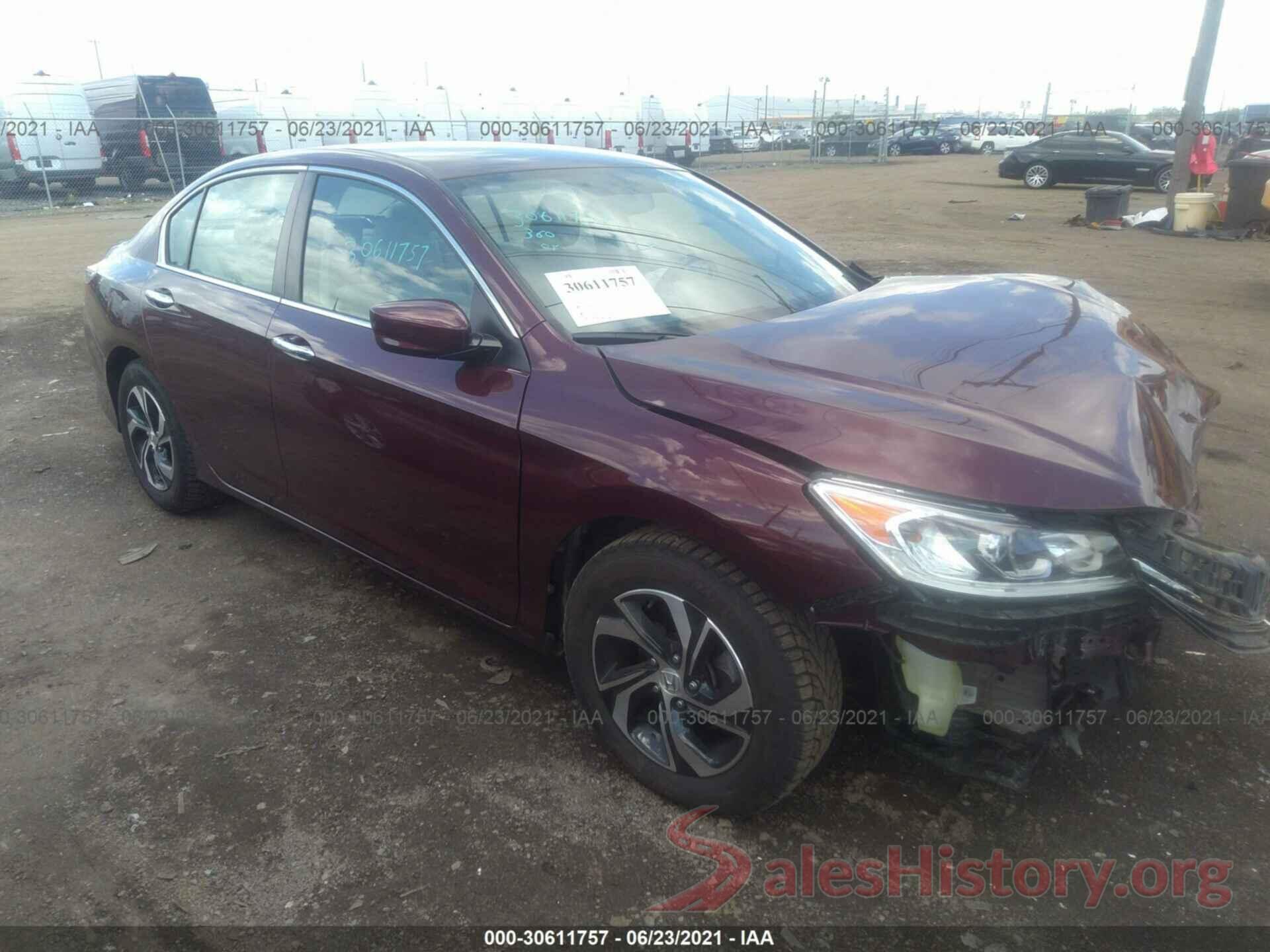 1HGCR2F3XGA222986 2016 HONDA ACCORD SEDAN